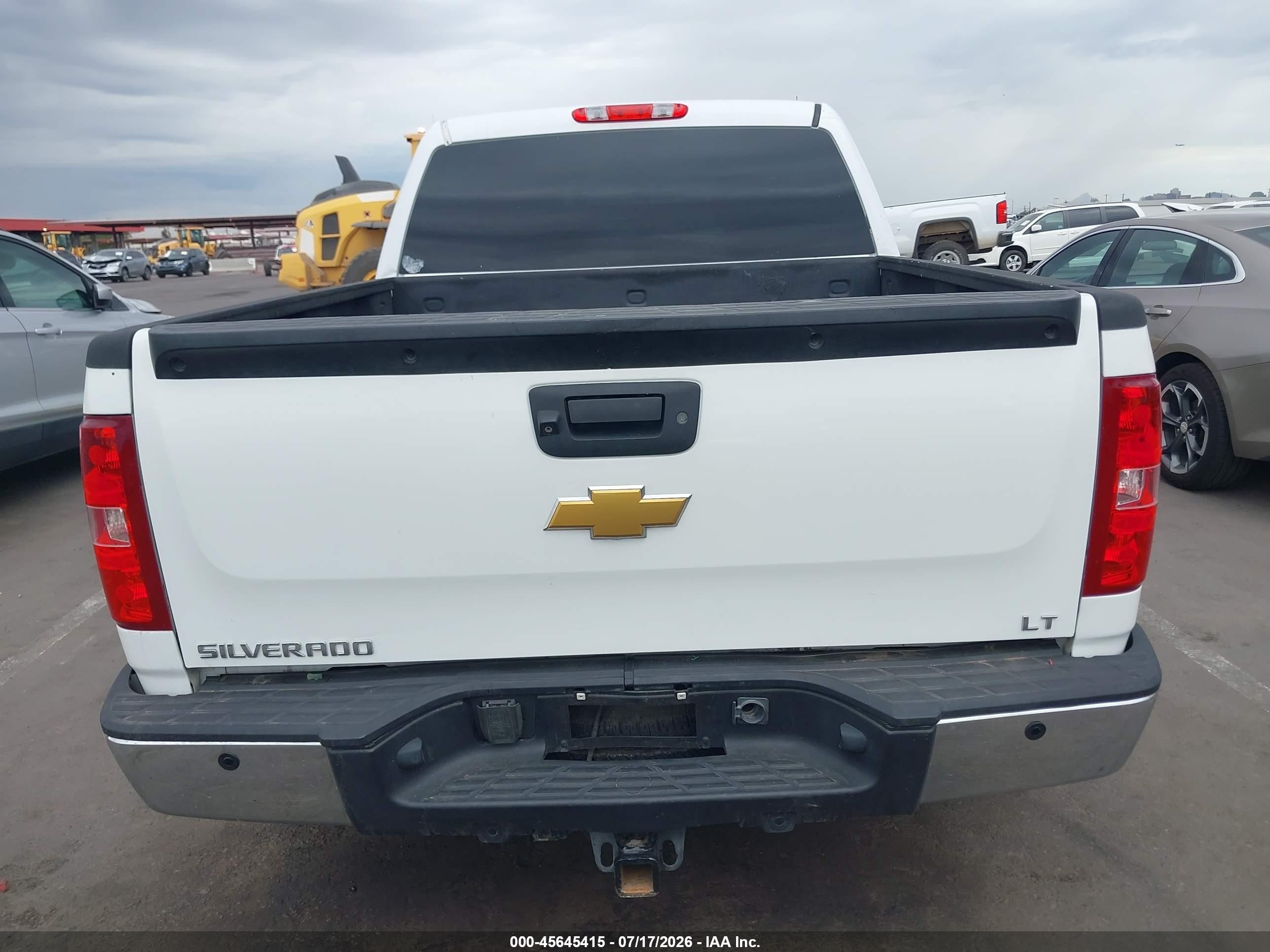 2013 Chevrolet Silverado 1500 Lt Белый vin: 3GCPKSE78DG337513