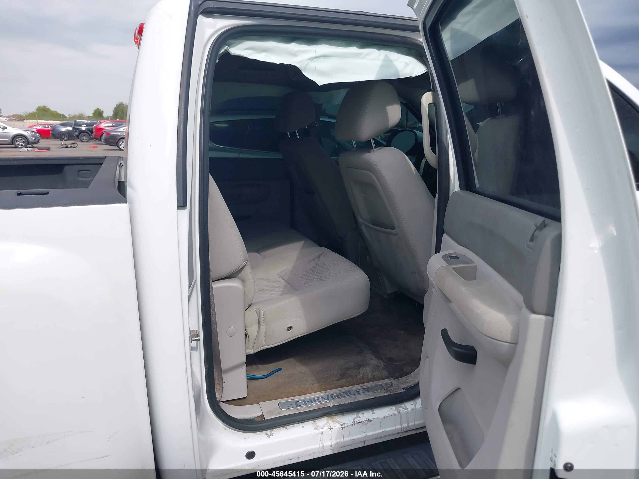2013 Chevrolet Silverado 1500 Lt Белый vin: 3GCPKSE78DG337513