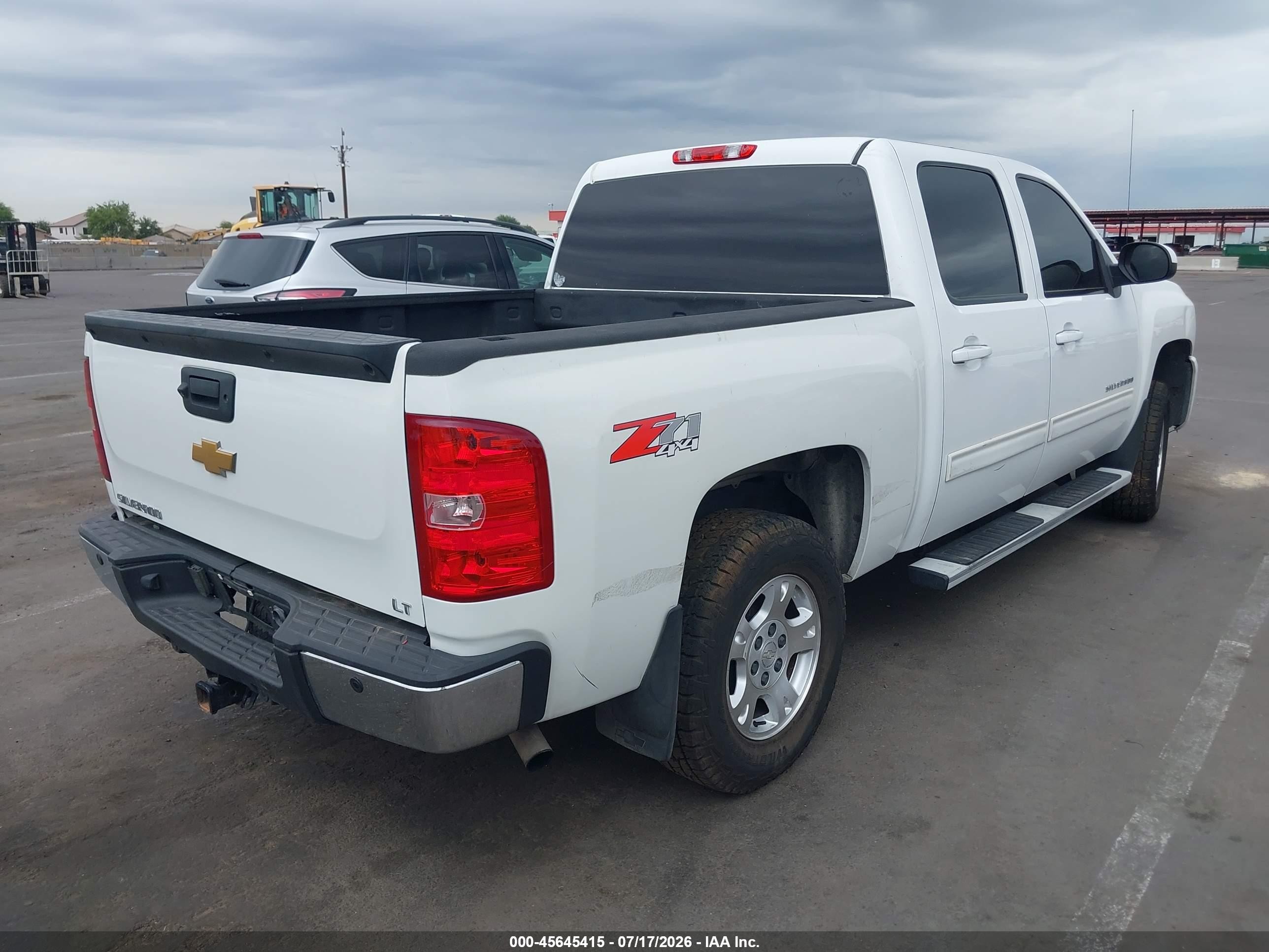 2013 Chevrolet Silverado 1500 Lt Белый vin: 3GCPKSE78DG337513
