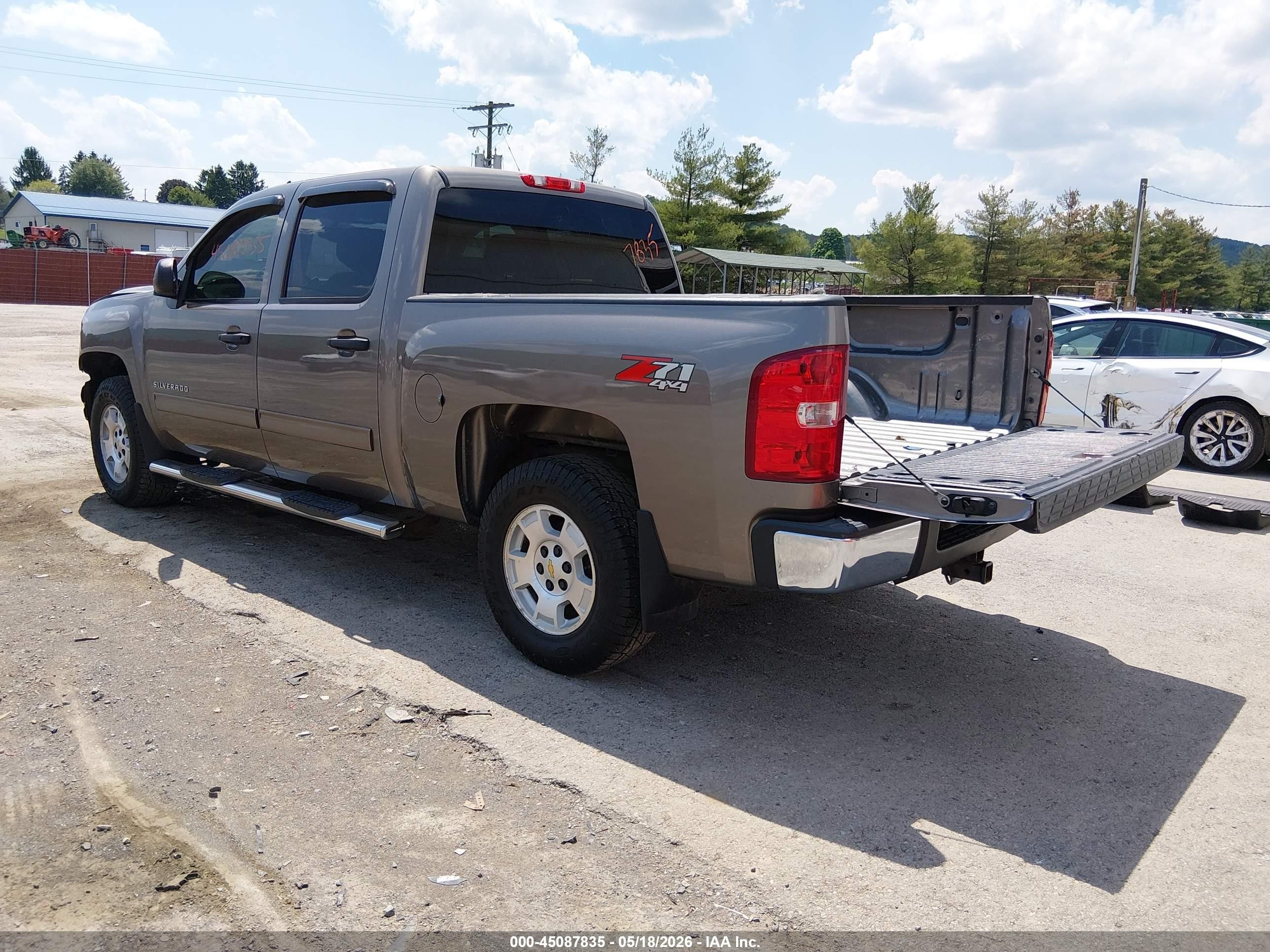 2013 Chevrolet Silverado 1500 Lt Pewter vin: 3GCPKSE78DG348916
