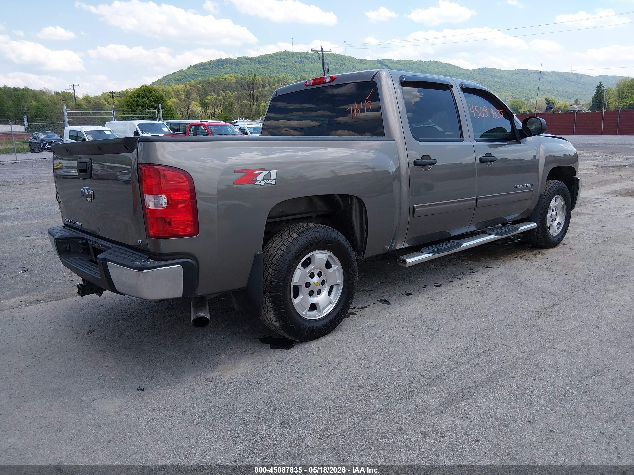 2013 Chevrolet Silverado 1500 Lt Pewter vin: 3GCPKSE78DG348916