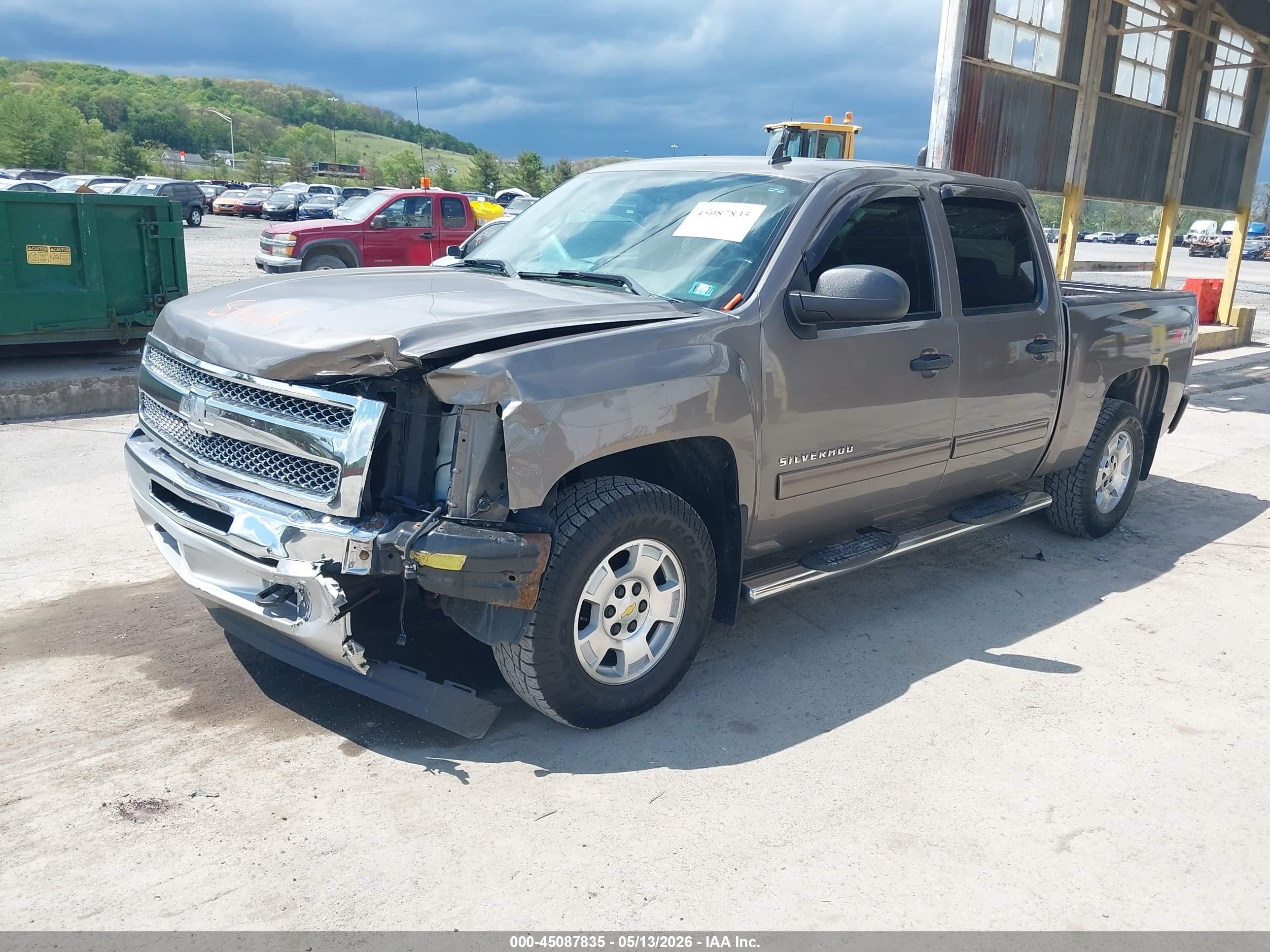 2013 Chevrolet Silverado 1500 Lt Pewter vin: 3GCPKSE78DG348916