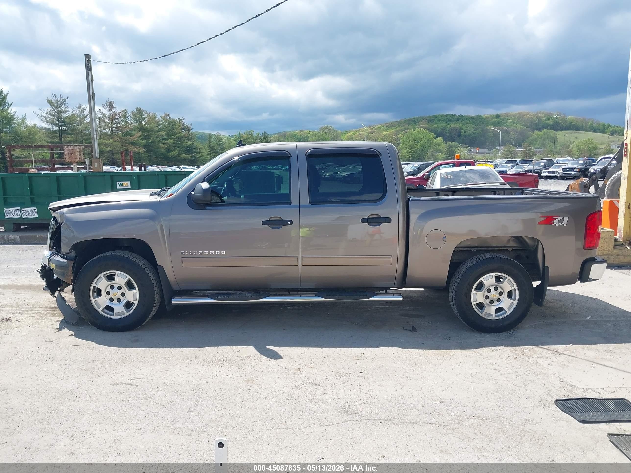 2013 Chevrolet Silverado 1500 Lt Pewter vin: 3GCPKSE78DG348916