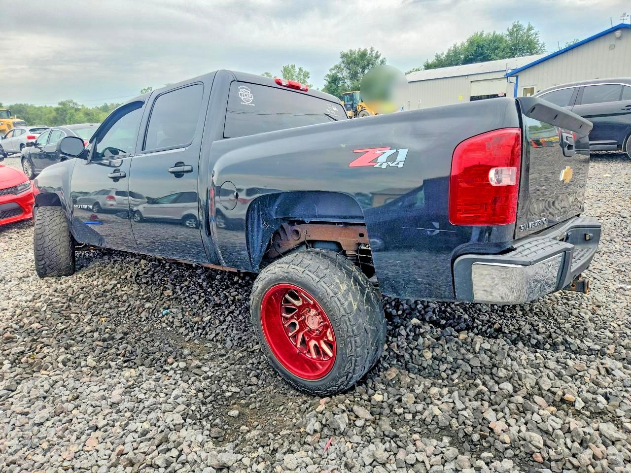 2013 Chevrolet Silverado K1500 Lt Black vin: 3GCPKSE78DG379602