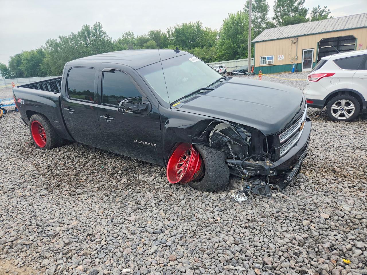 2013 Chevrolet Silverado K1500 Lt Black vin: 3GCPKSE78DG379602
