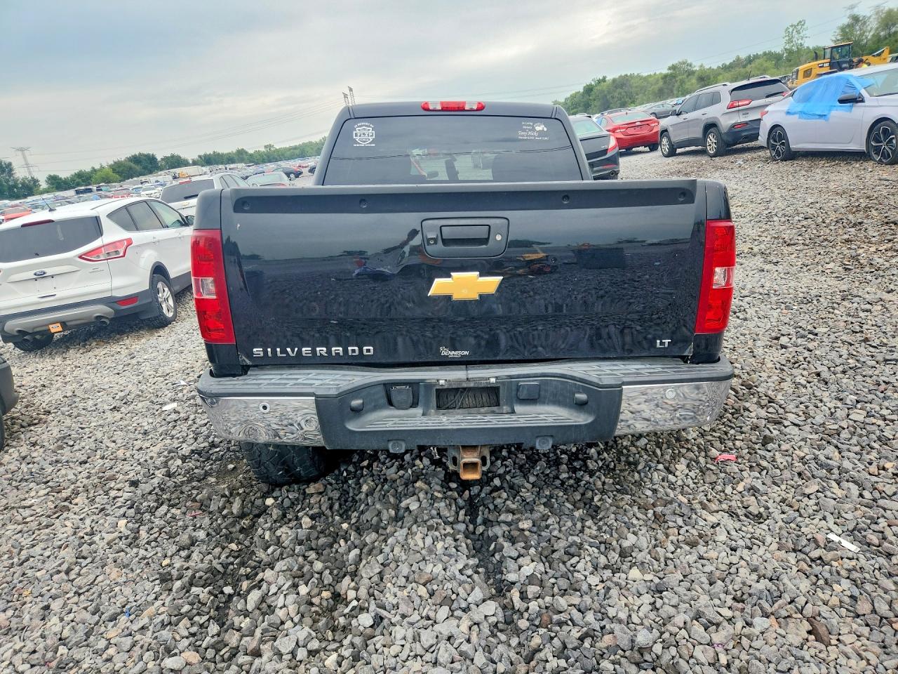 2013 Chevrolet Silverado K1500 Lt Black vin: 3GCPKSE78DG379602