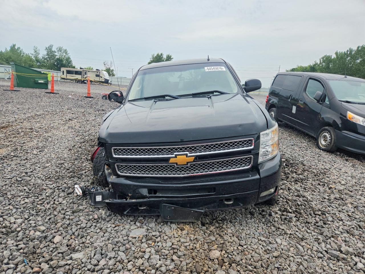 2013 Chevrolet Silverado K1500 Lt Black vin: 3GCPKSE78DG379602
