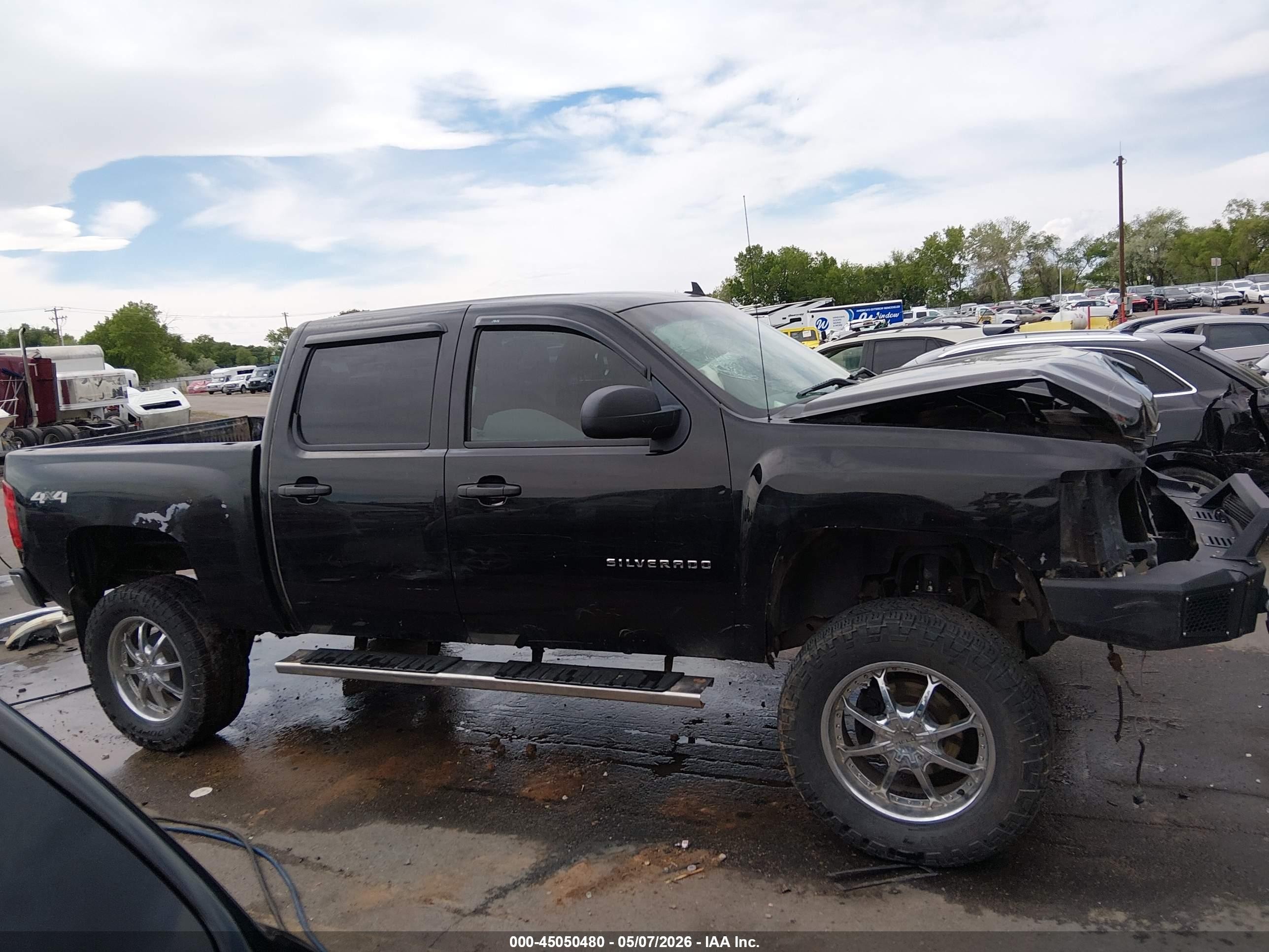 2012 Chevrolet Silverado 1500 Lt Black vin: 3GCPKSE79CG103346