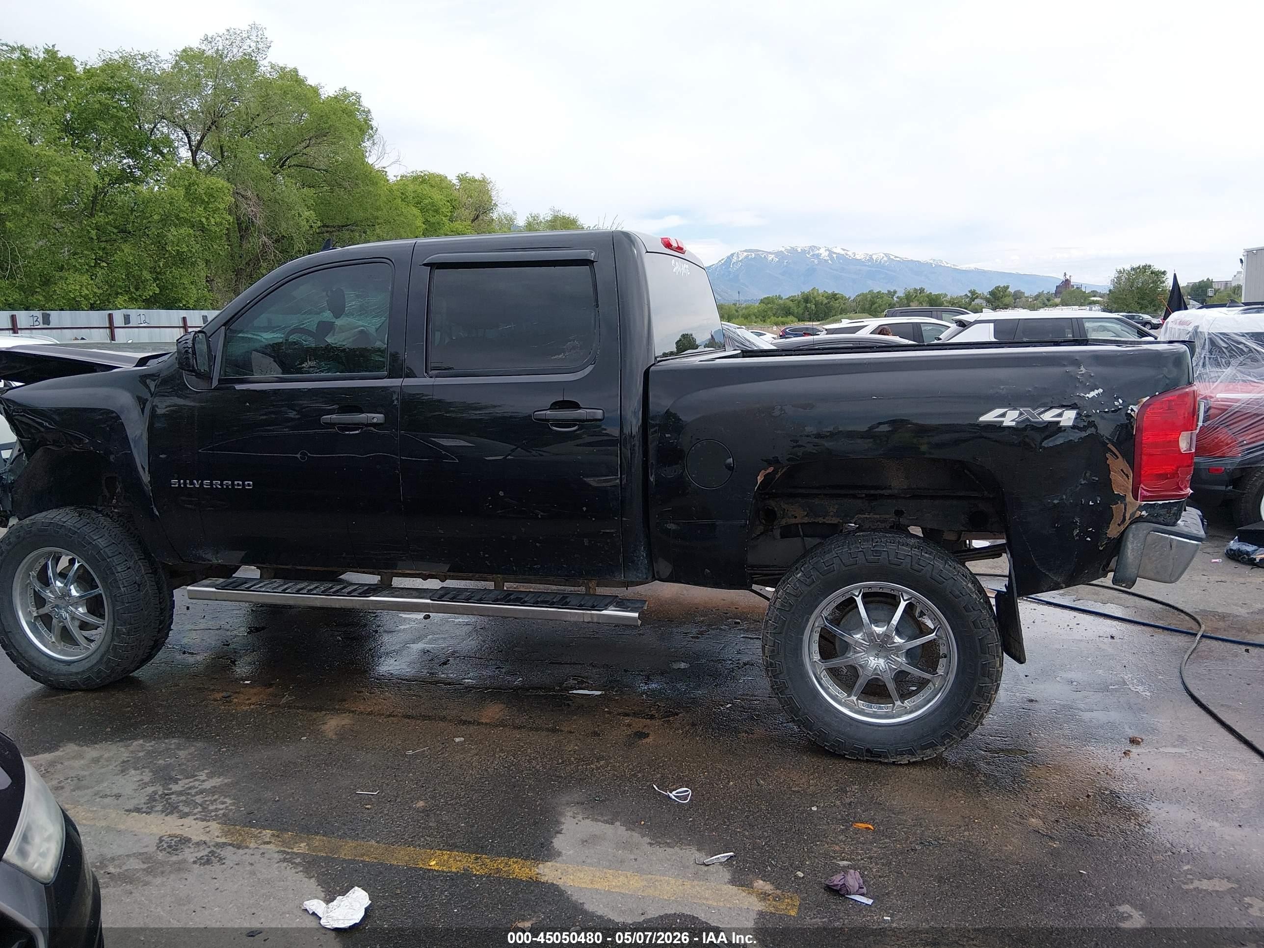 2012 Chevrolet Silverado 1500 Lt Black vin: 3GCPKSE79CG103346