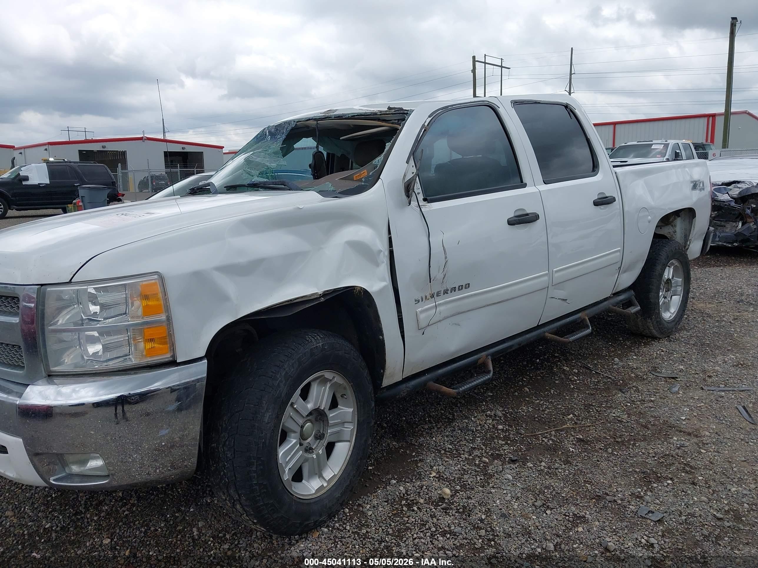 2012 Chevrolet Silverado 1500 Lt White vin: 3GCPKSE79CG265557