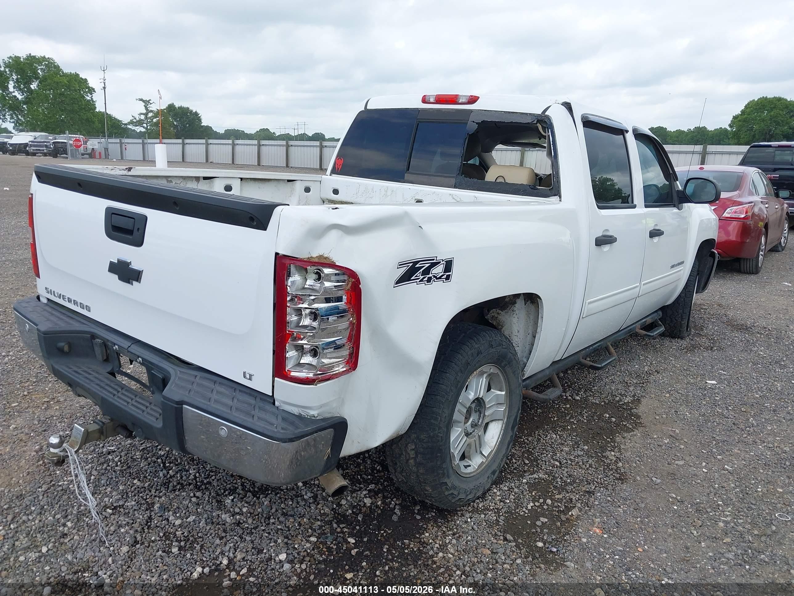 2012 Chevrolet Silverado 1500 Lt White vin: 3GCPKSE79CG265557