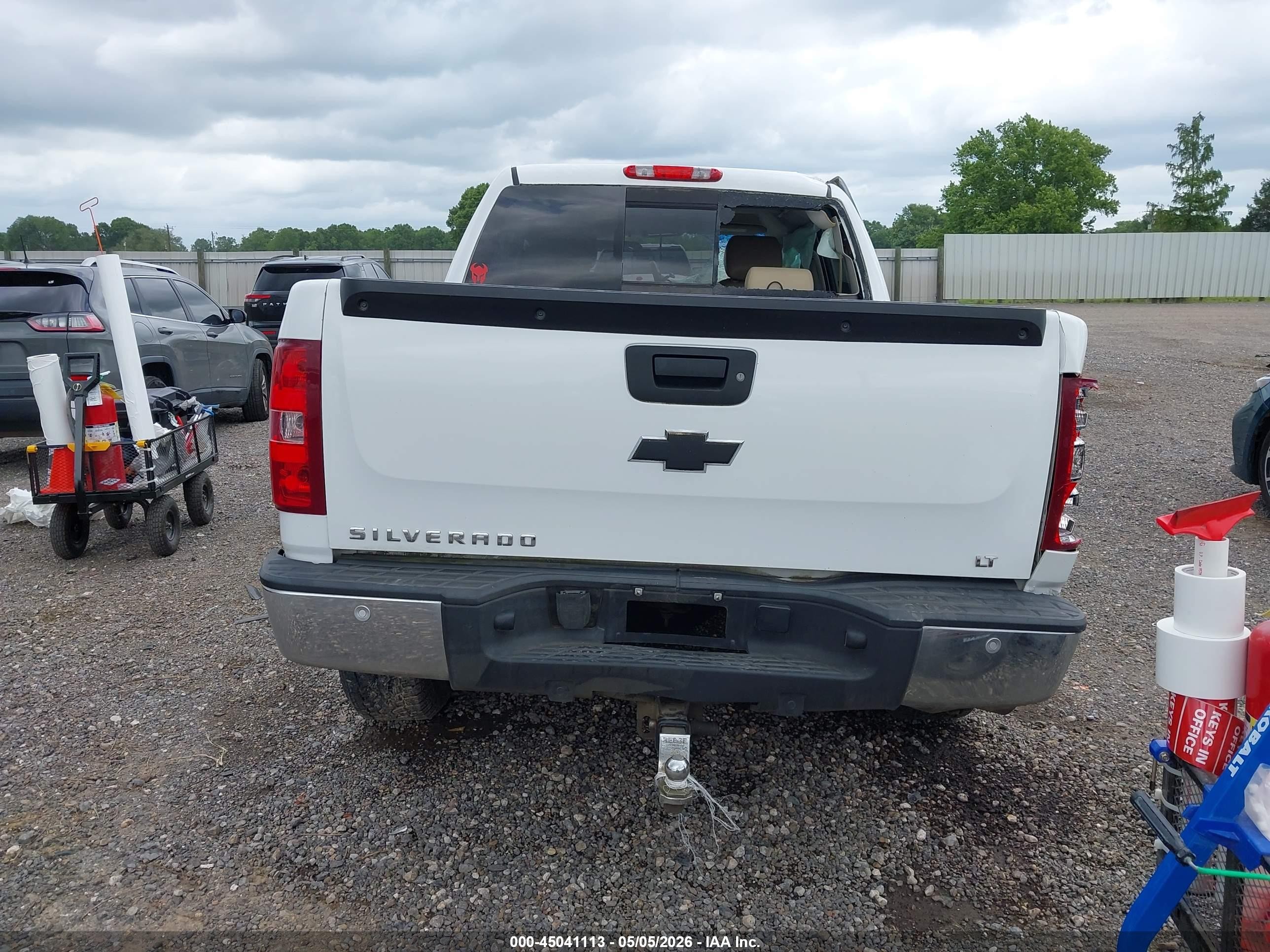 2012 Chevrolet Silverado 1500 Lt White vin: 3GCPKSE79CG265557