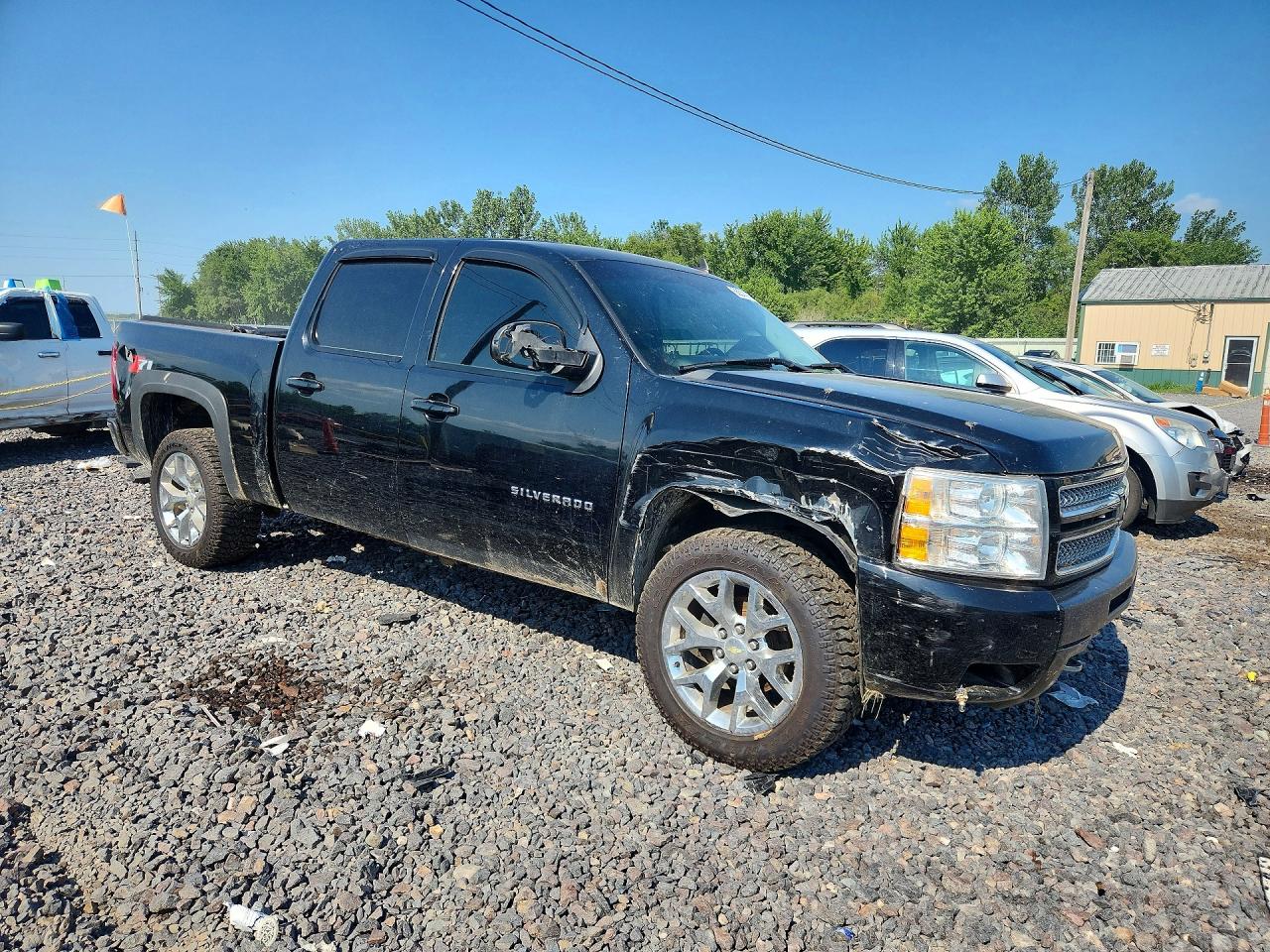2012 Chevrolet Silverado K1500 Lt Black vin: 3GCPKSE79CG304938