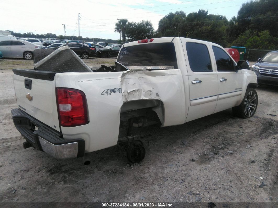 2012 Chevrolet Silverado 1500 Lt White vin: 3GCPKSE79CG305135