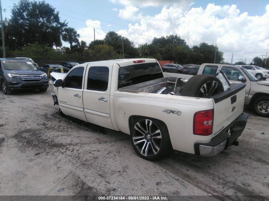 2012 Chevrolet Silverado 1500 Lt White vin: 3GCPKSE79CG305135