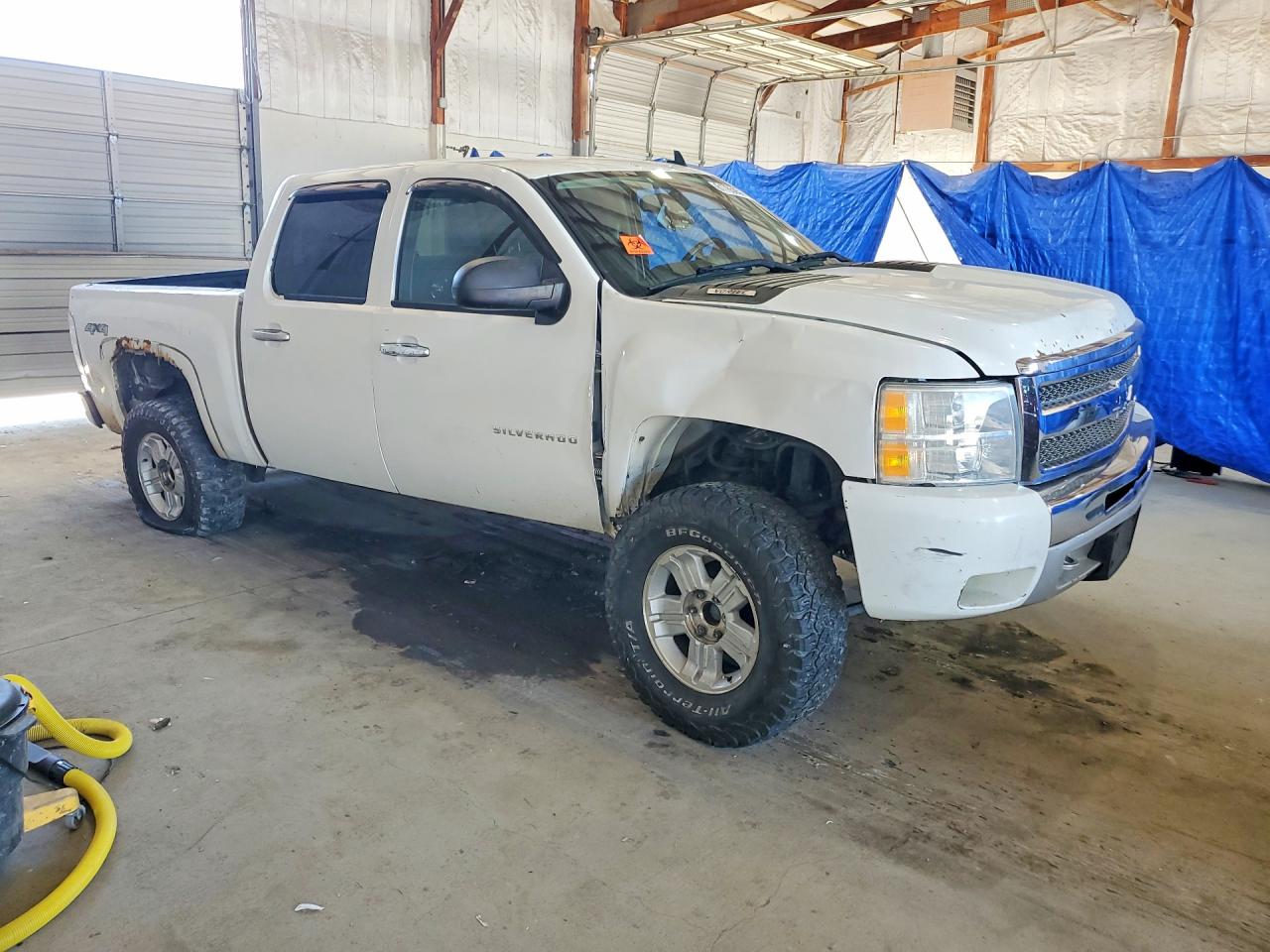 2013 Chevrolet Silverado K1500 Lt White vin: 3GCPKSE79DG111383
