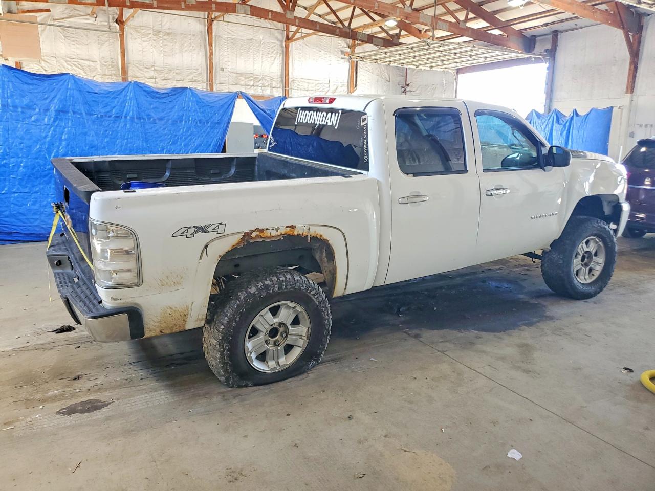 2013 Chevrolet Silverado K1500 Lt White vin: 3GCPKSE79DG111383