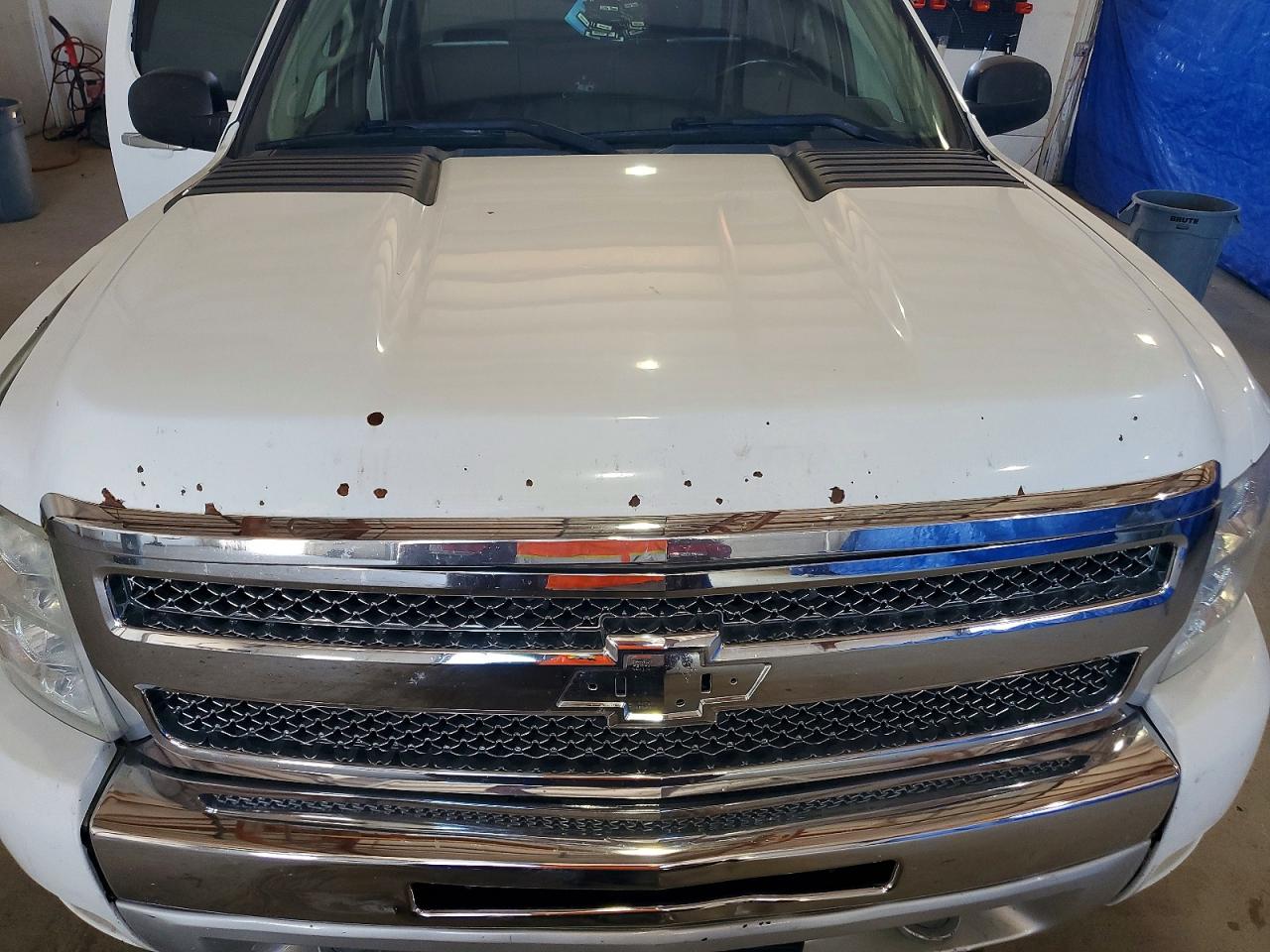2013 Chevrolet Silverado K1500 Lt White vin: 3GCPKSE79DG111383