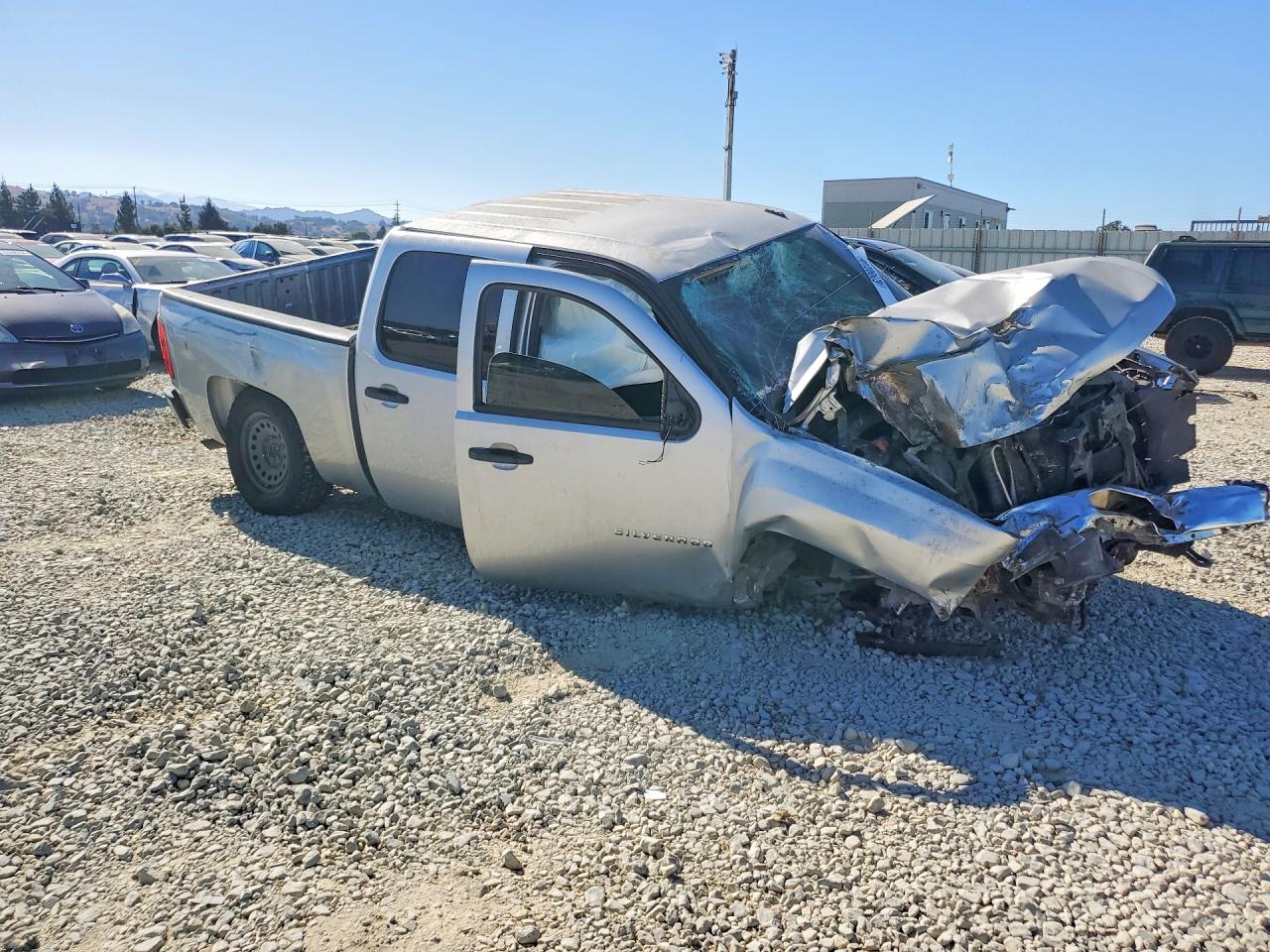 2013 Chevrolet Silverado K1500 Lt Silver vin: 3GCPKSE79DG155318
