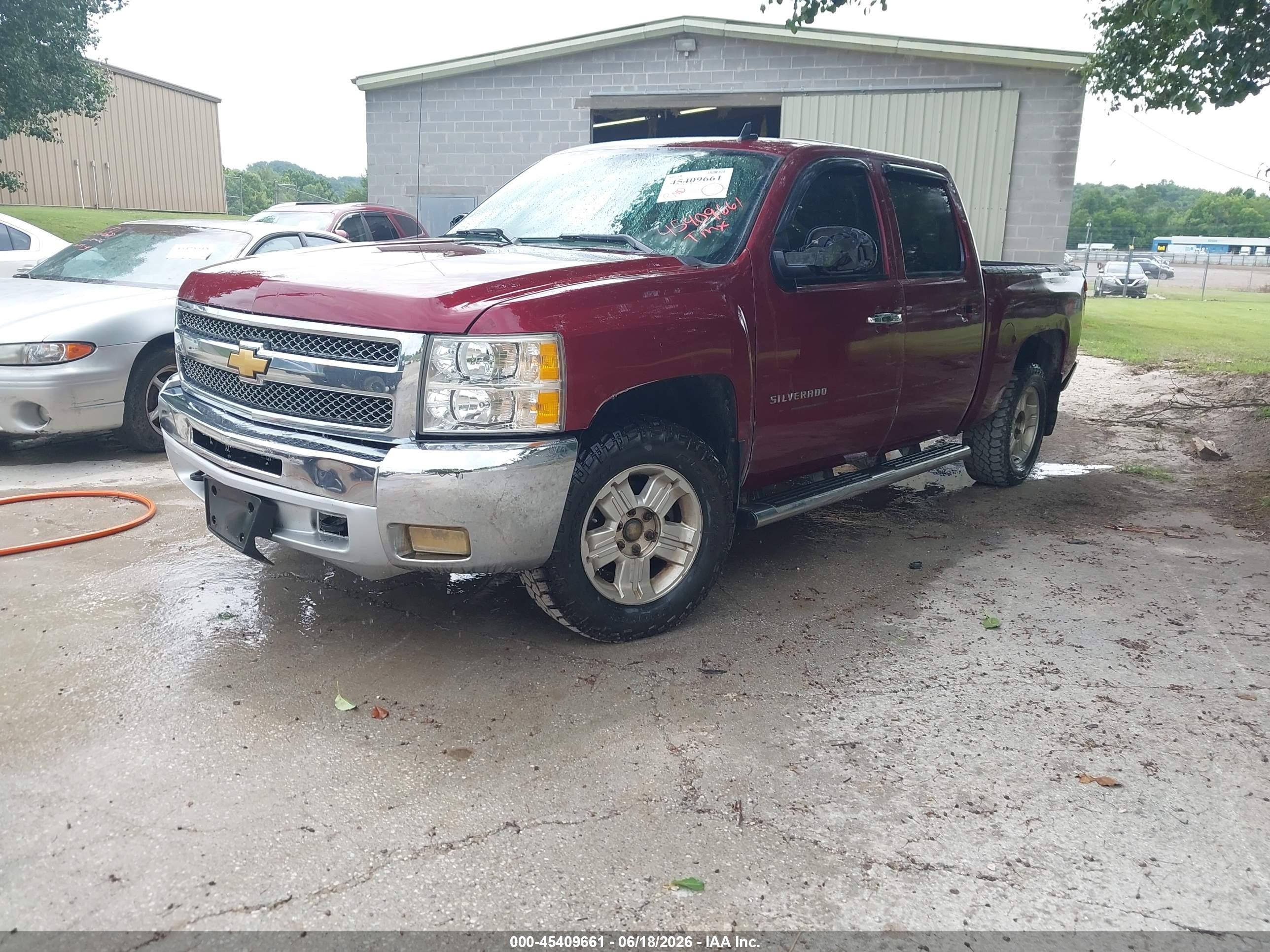 2013 Chevrolet Silverado 1500 Lt Maroon vin: 3GCPKSE79DG189193