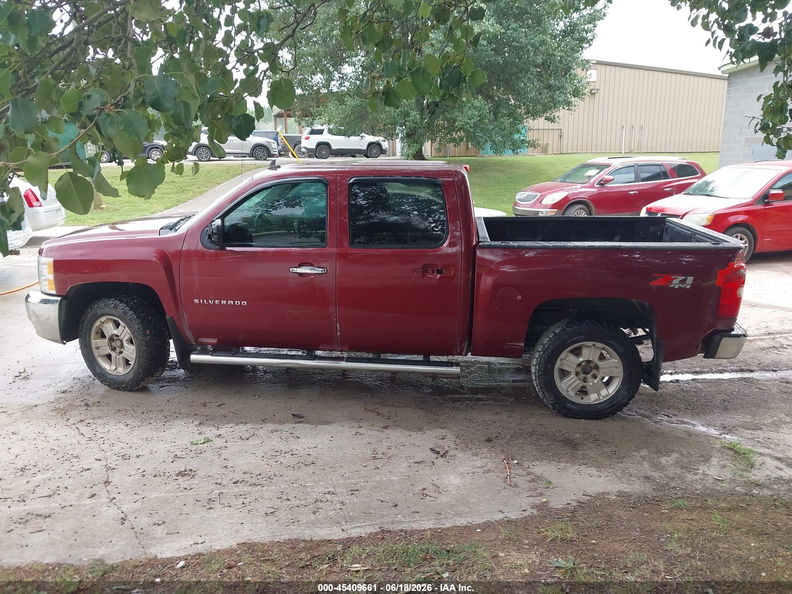 2013 Chevrolet Silverado 1500 Lt Maroon vin: 3GCPKSE79DG189193