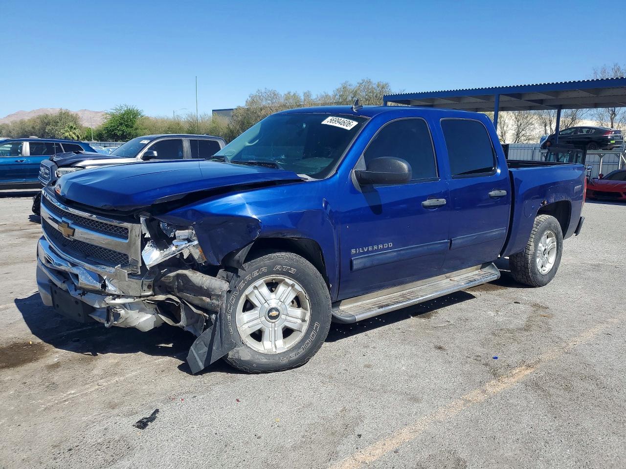 2013 Chevrolet Silverado K1500 Lt Синий vin: 3GCPKSE79DG191641