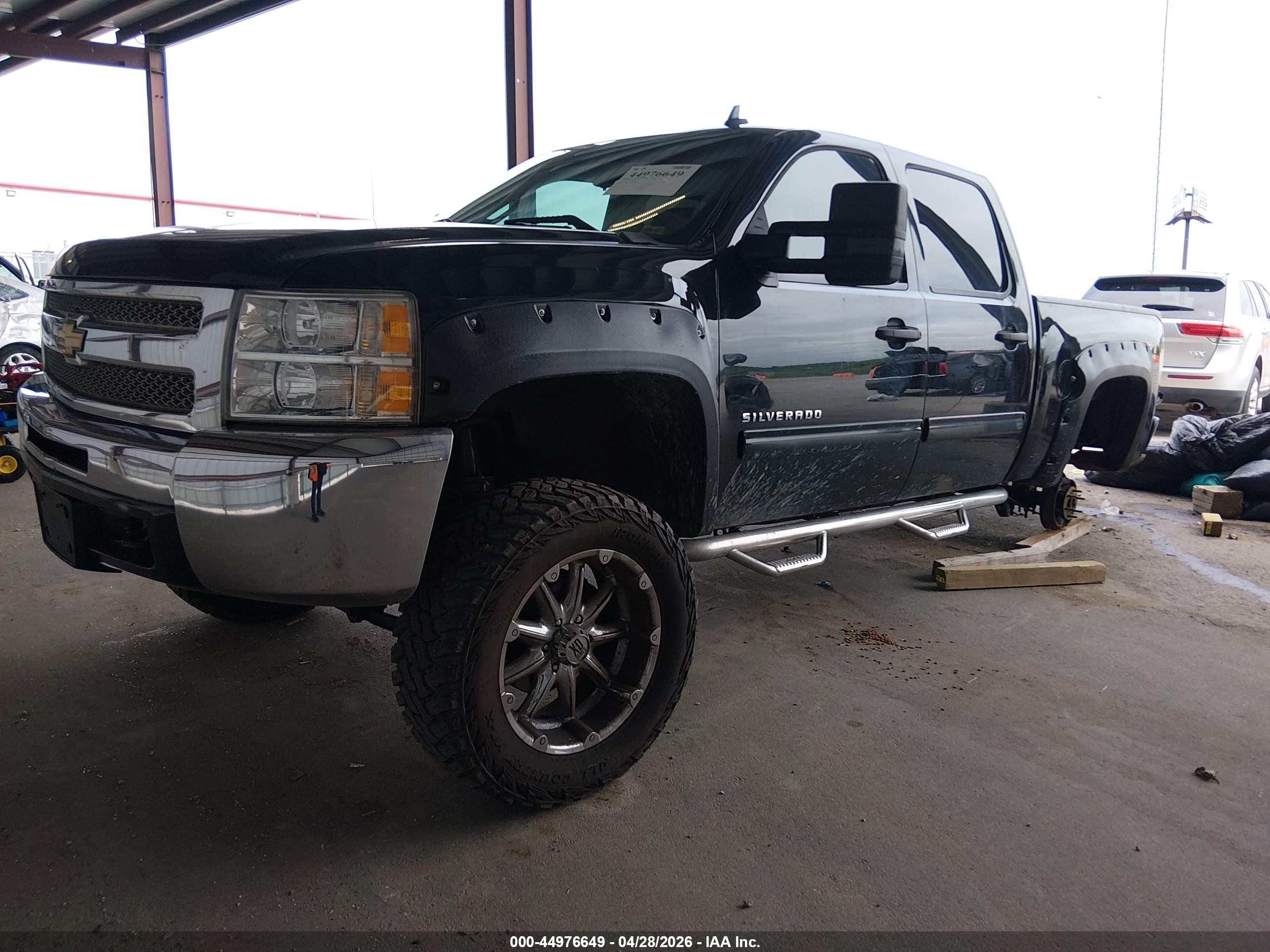 2013 Chevrolet Silverado 1500 Lt Black vin: 3GCPKSE79DG240031