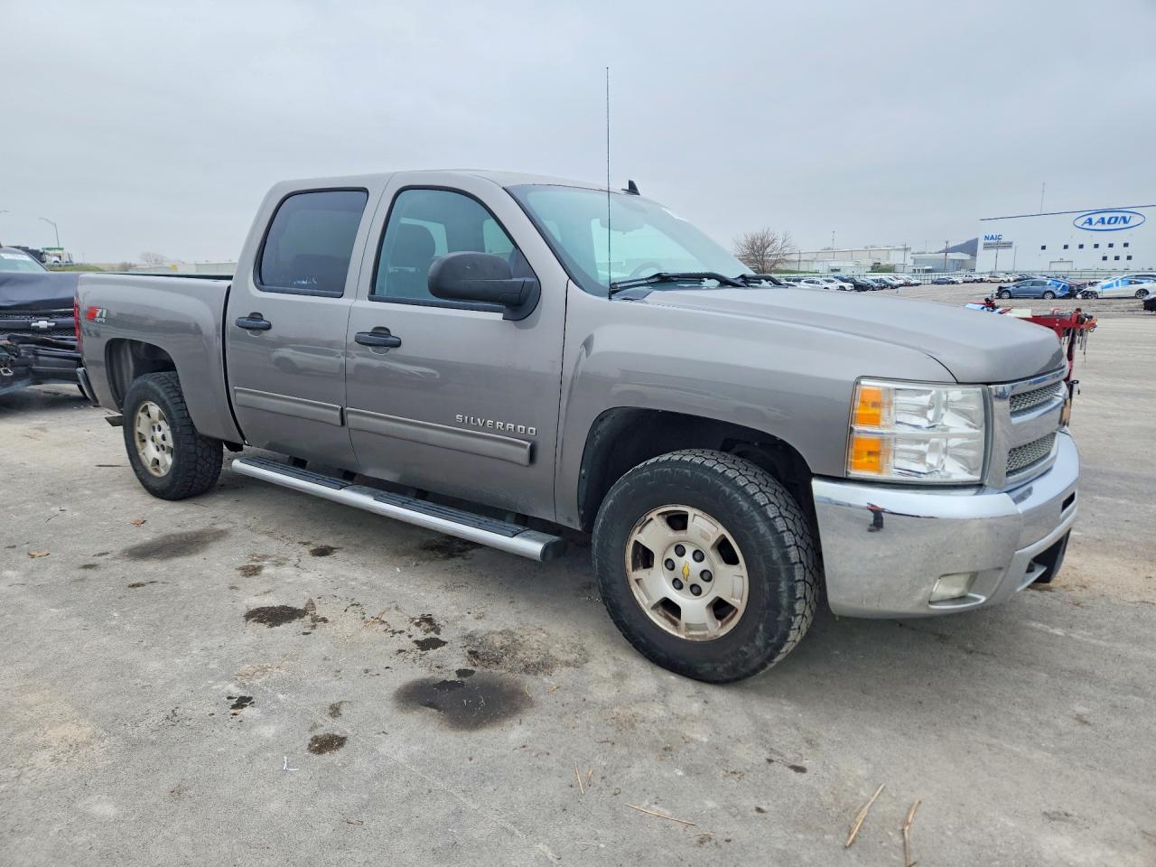 2013 Chevrolet Silverado K1500 Lt Gray vin: 3GCPKSE79DG250459