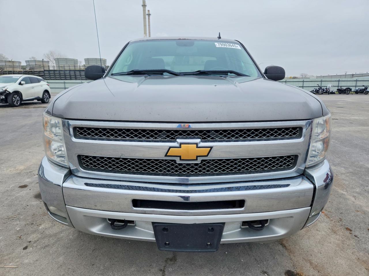 2013 Chevrolet Silverado K1500 Lt Gray vin: 3GCPKSE79DG250459