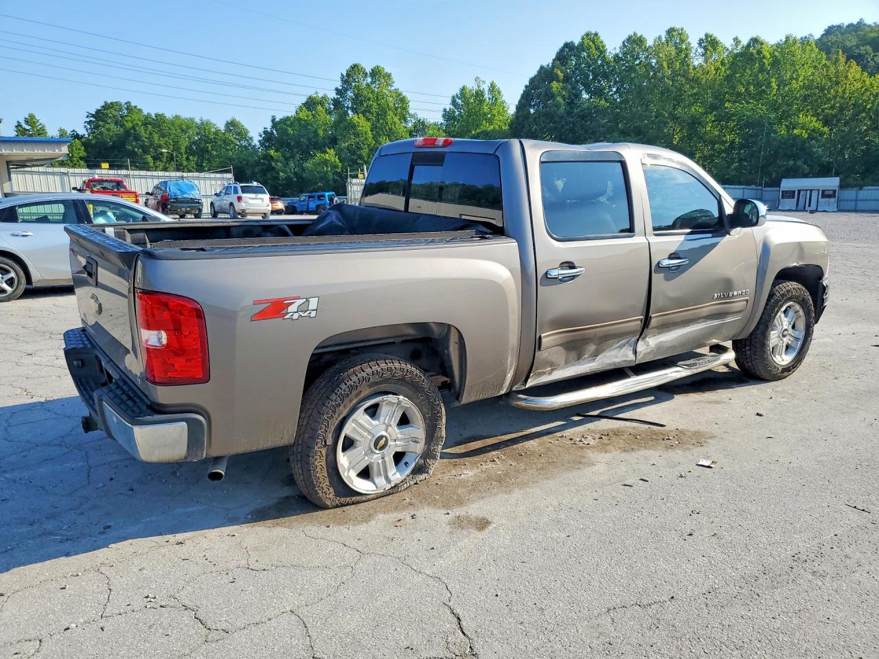 2013 Chevrolet Silverado K1500 Lt Brown vin: 3GCPKSE79DG278780