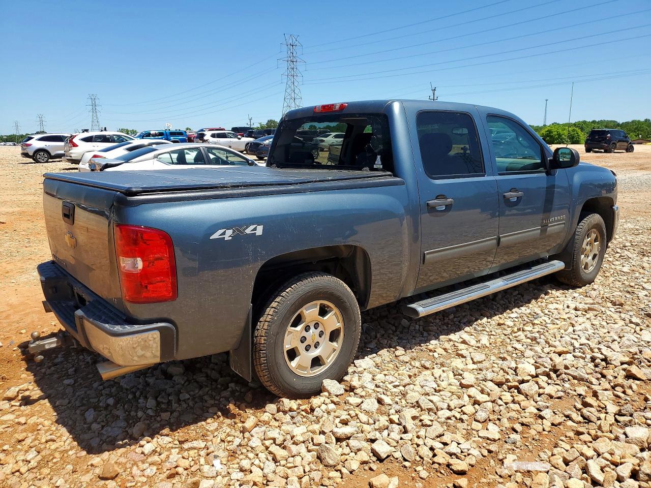 2013 Chevrolet Silverado K1500 Lt Blue vin: 3GCPKSE79DG374134