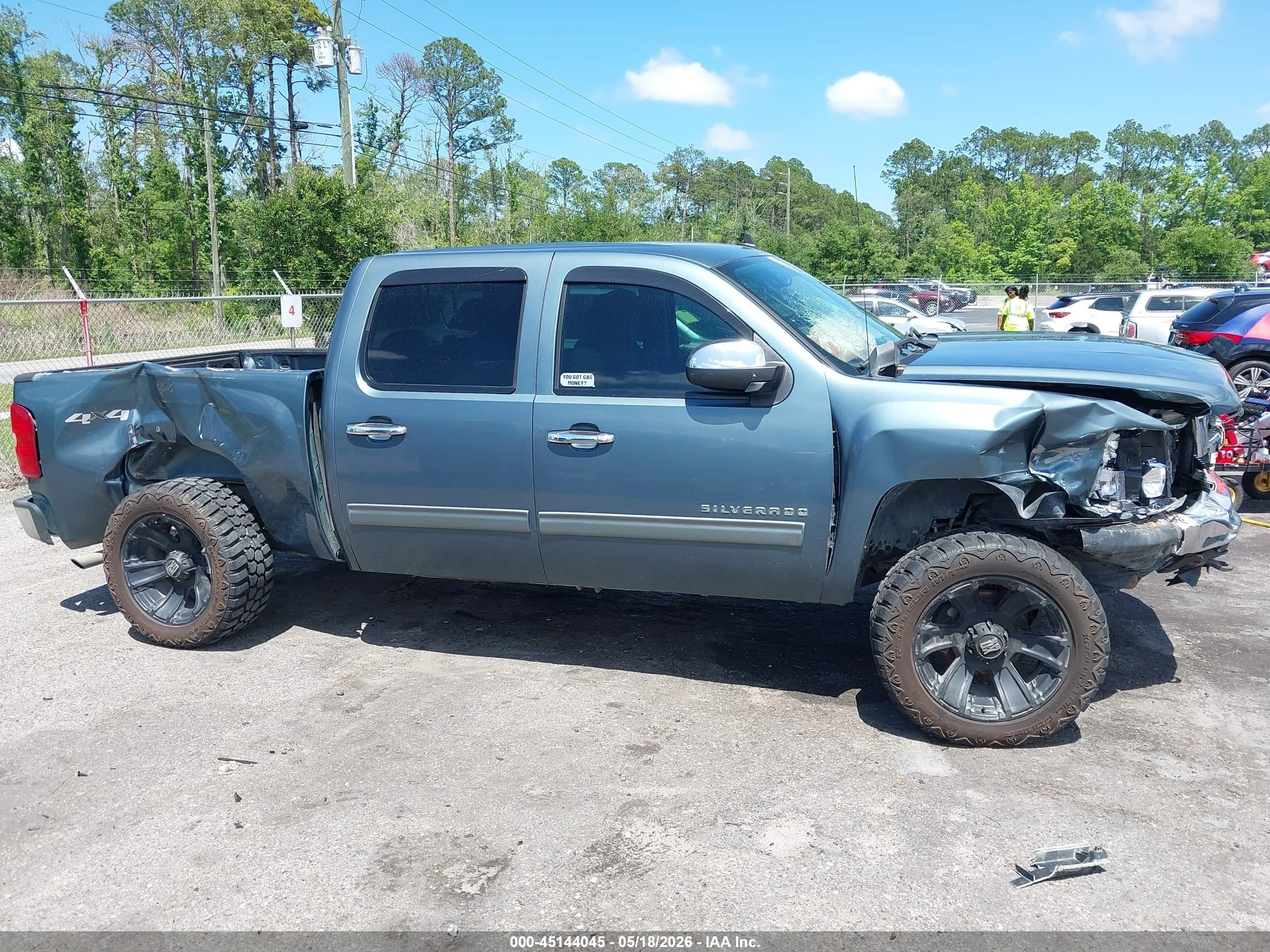 2012 Chevrolet Silverado 1500 Lt Blue vin: 3GCPKSE7XCG115747