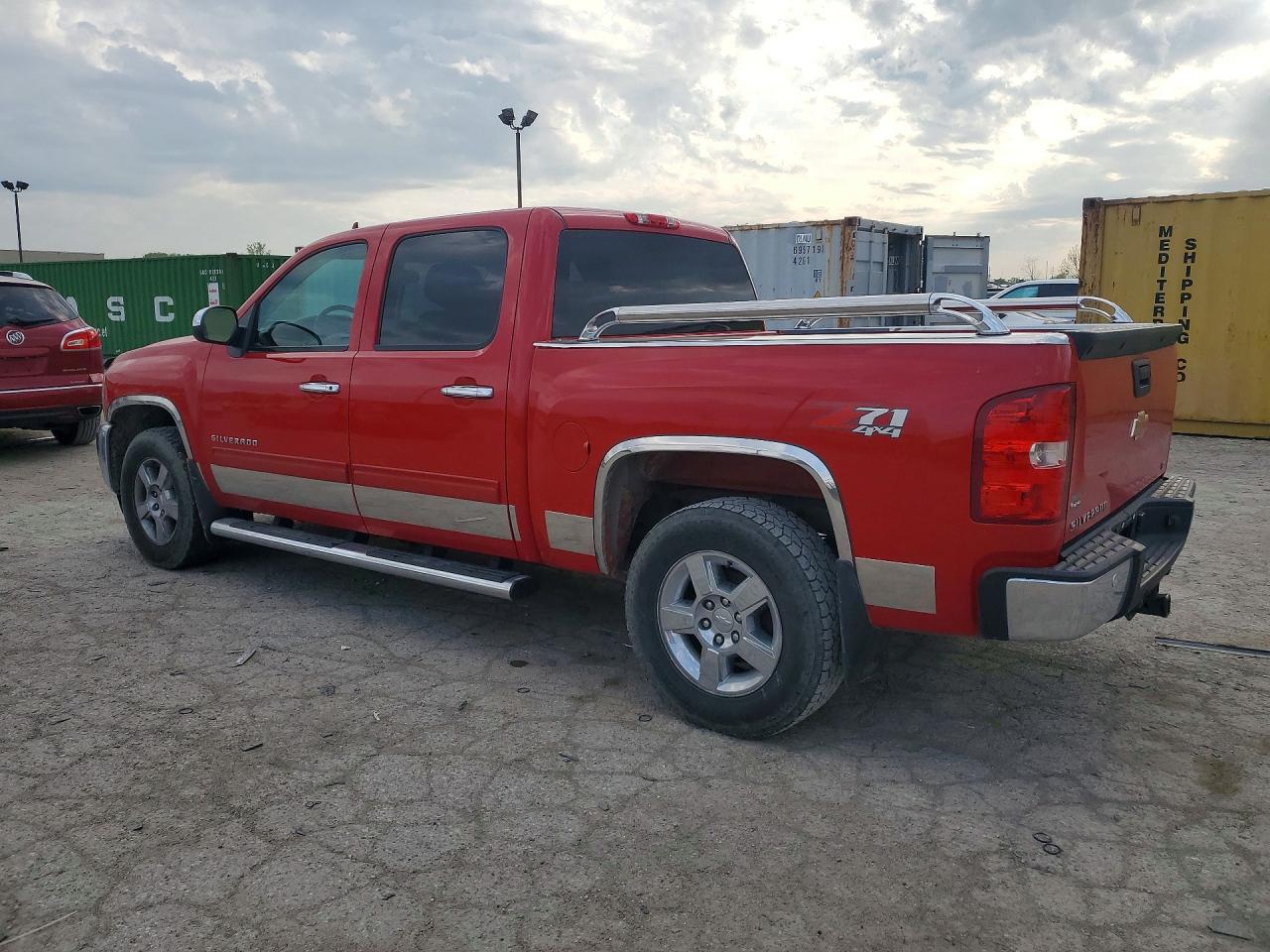 2012 Chevrolet Silverado K1500 Lt Красный vin: 3GCPKSE7XCG194885