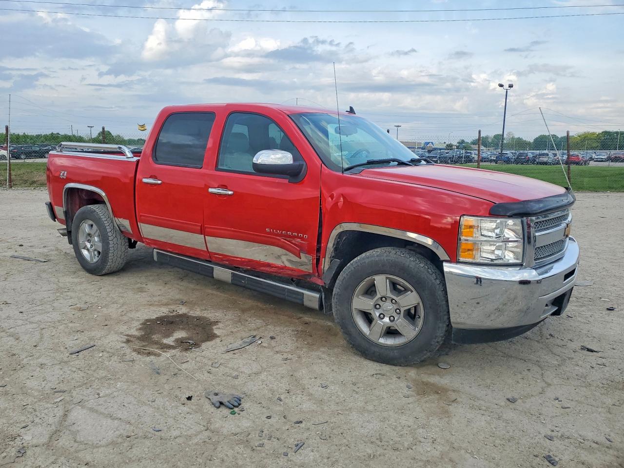 2012 Chevrolet Silverado K1500 Lt Красный vin: 3GCPKSE7XCG194885