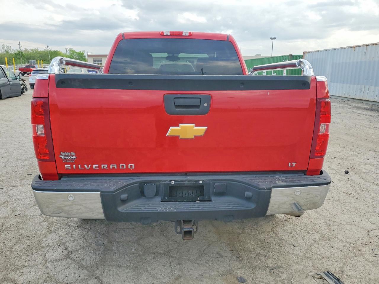 2012 Chevrolet Silverado K1500 Lt Красный vin: 3GCPKSE7XCG194885