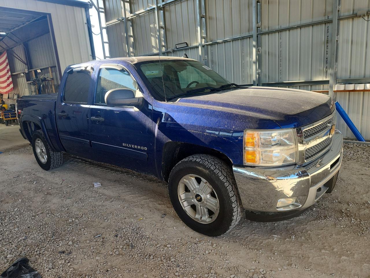 2013 Chevrolet Silverado K1500 Lt Blue vin: 3GCPKSE7XDG134008