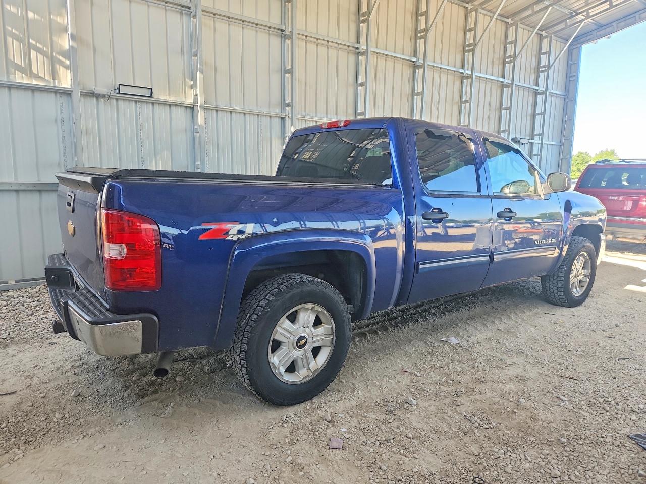 2013 Chevrolet Silverado K1500 Lt Blue vin: 3GCPKSE7XDG134008