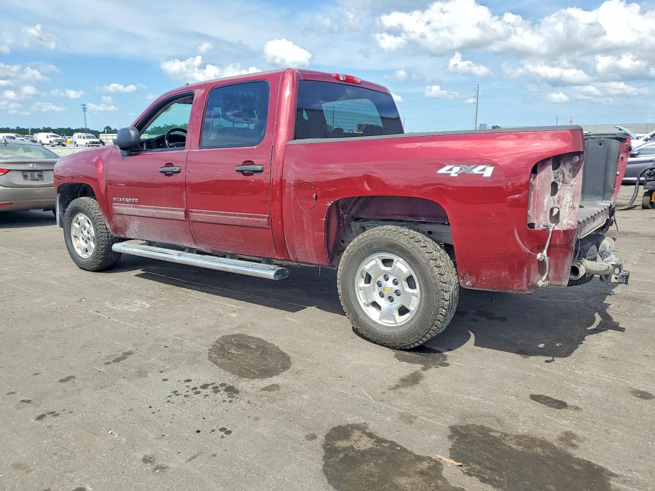 2013 Chevrolet Silverado K1500 Lt Maroon vin: 3GCPKSE7XDG155649