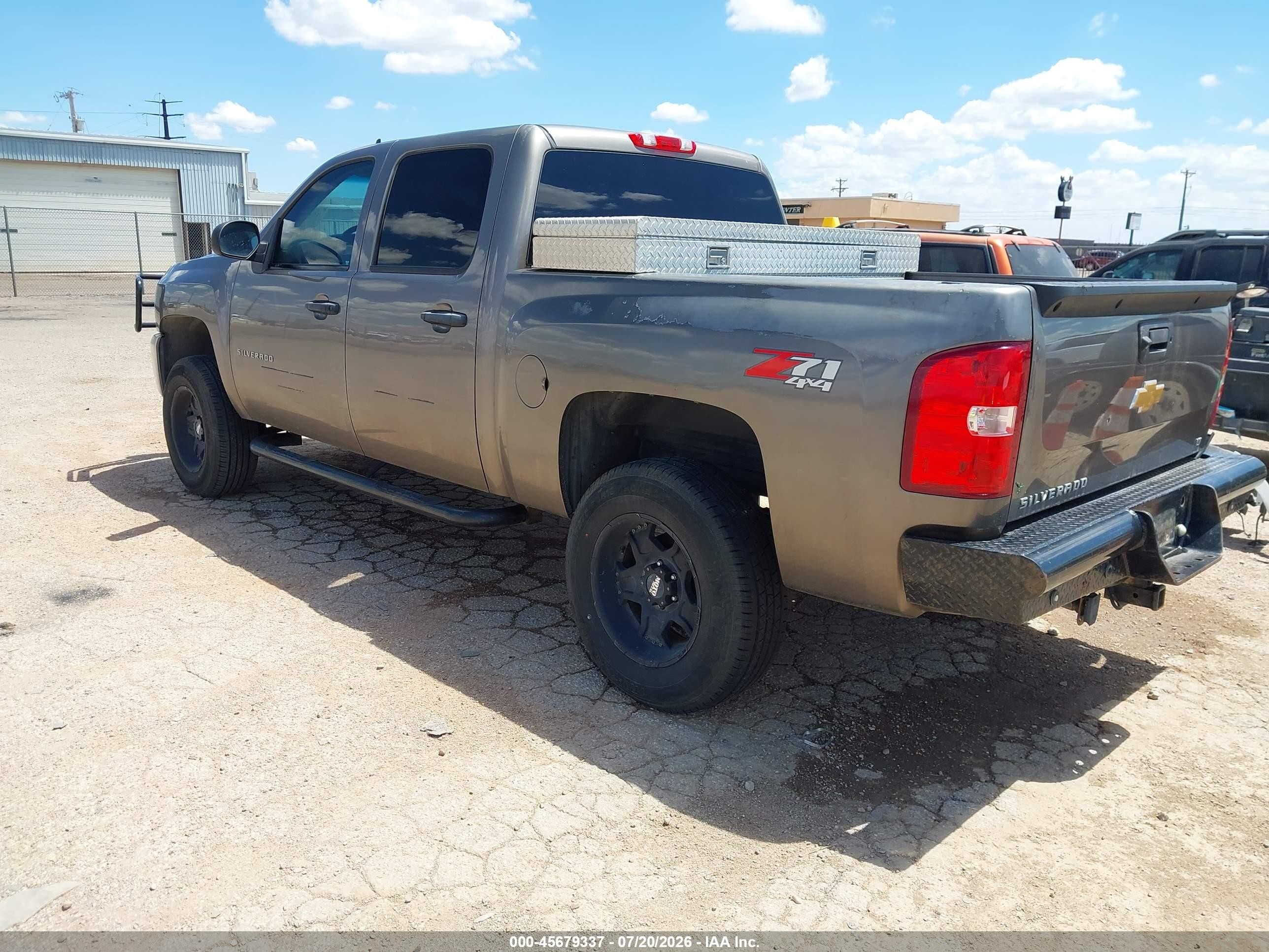 2013 Chevrolet Silverado 1500 Lt Gray vin: 3GCPKSE7XDG179031