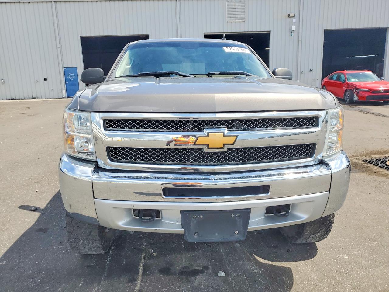 2013 Chevrolet Silverado K1500 Lt Brown vin: 3GCPKSE7XDG283387