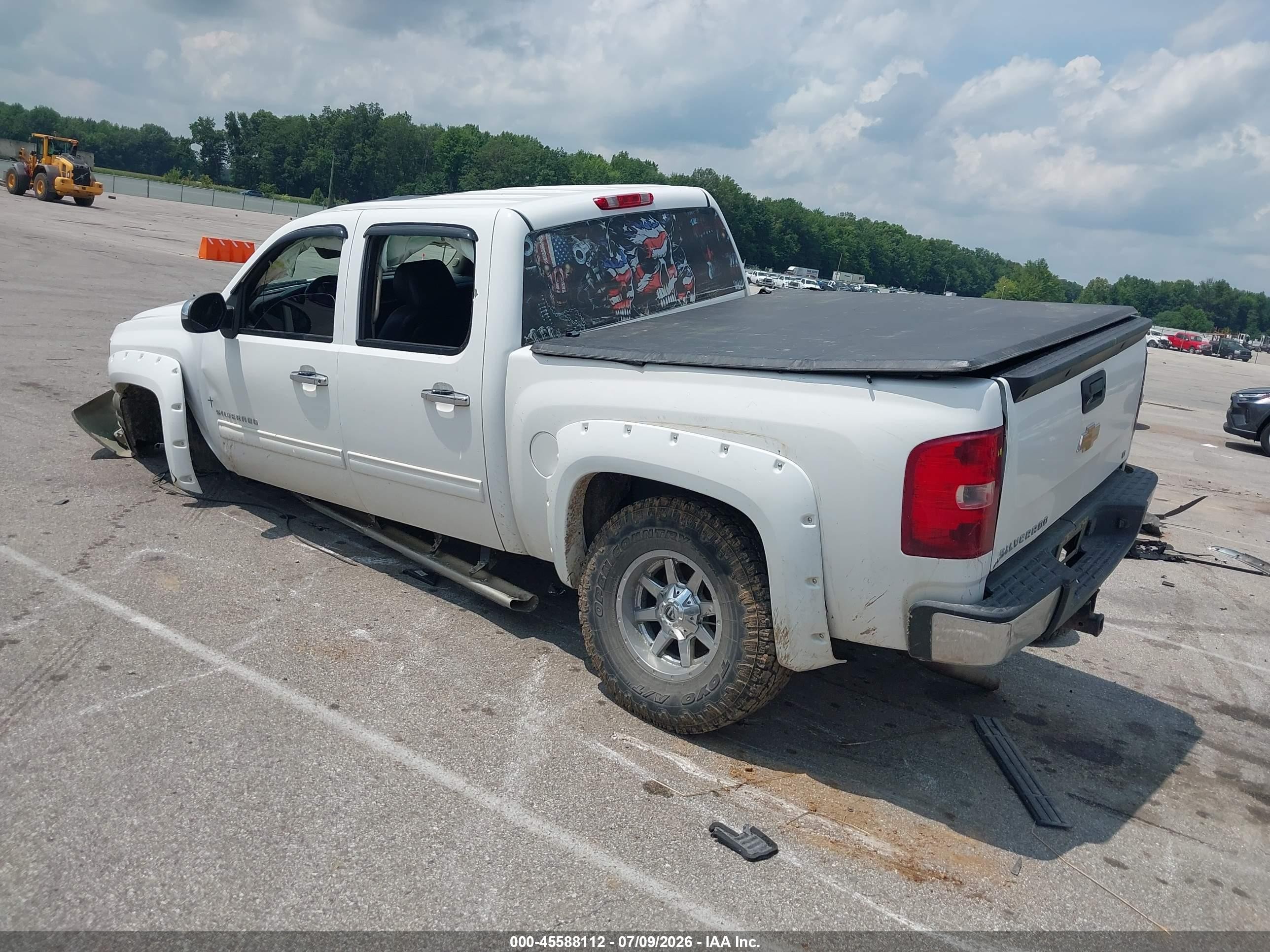2013 Chevrolet Silverado 1500 Lt White vin: 3GCPKSE7XDG305825