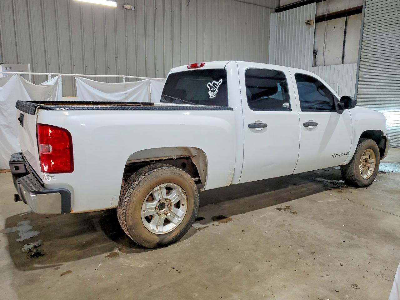 2013 Chevrolet Silverado K1500 Lt White vin: 3GCPKSE7XDG309597