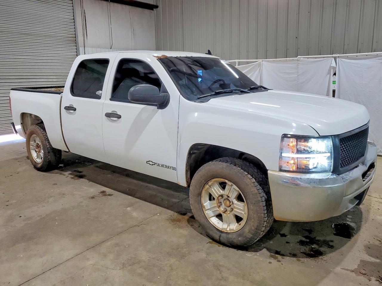 2013 Chevrolet Silverado K1500 Lt White vin: 3GCPKSE7XDG309597