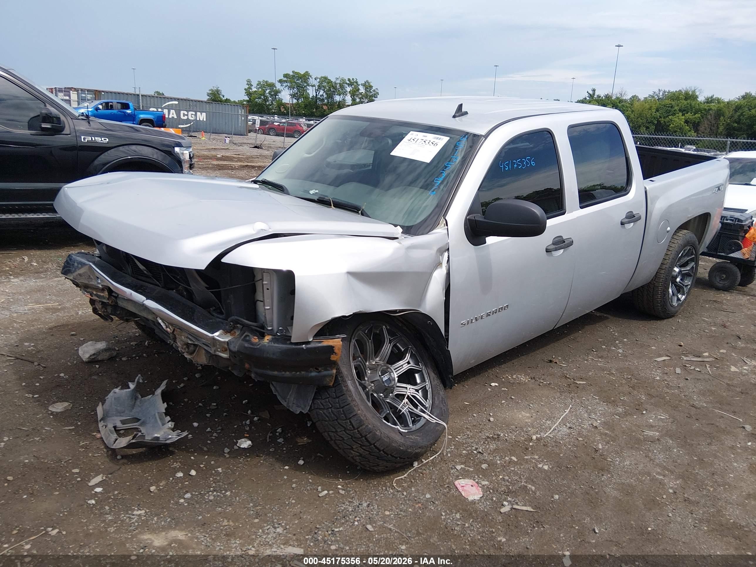 2013 Chevrolet Silverado 1500 Lt Silver vin: 3GCPKSE7XDG328277