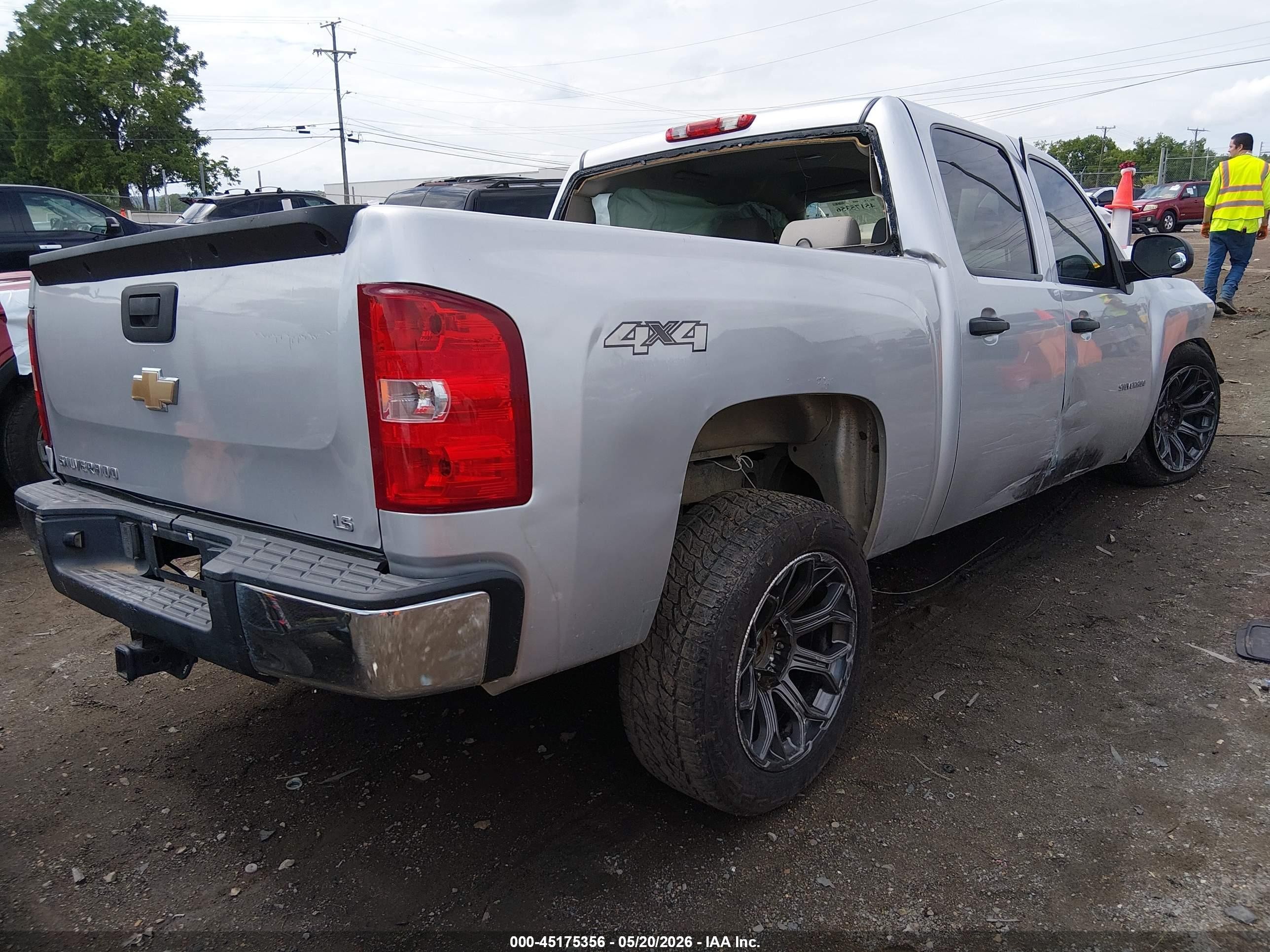 2013 Chevrolet Silverado 1500 Lt Silver vin: 3GCPKSE7XDG328277