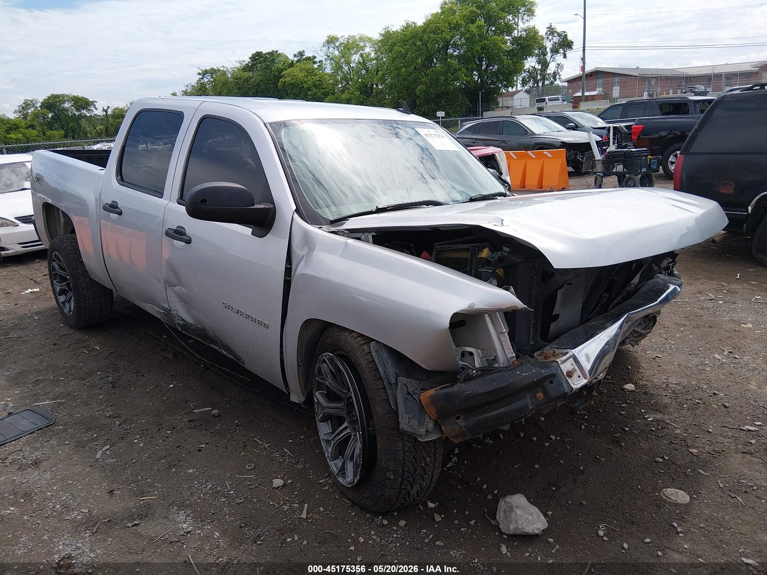 2013 Chevrolet Silverado 1500 Lt Silver vin: 3GCPKSE7XDG328277