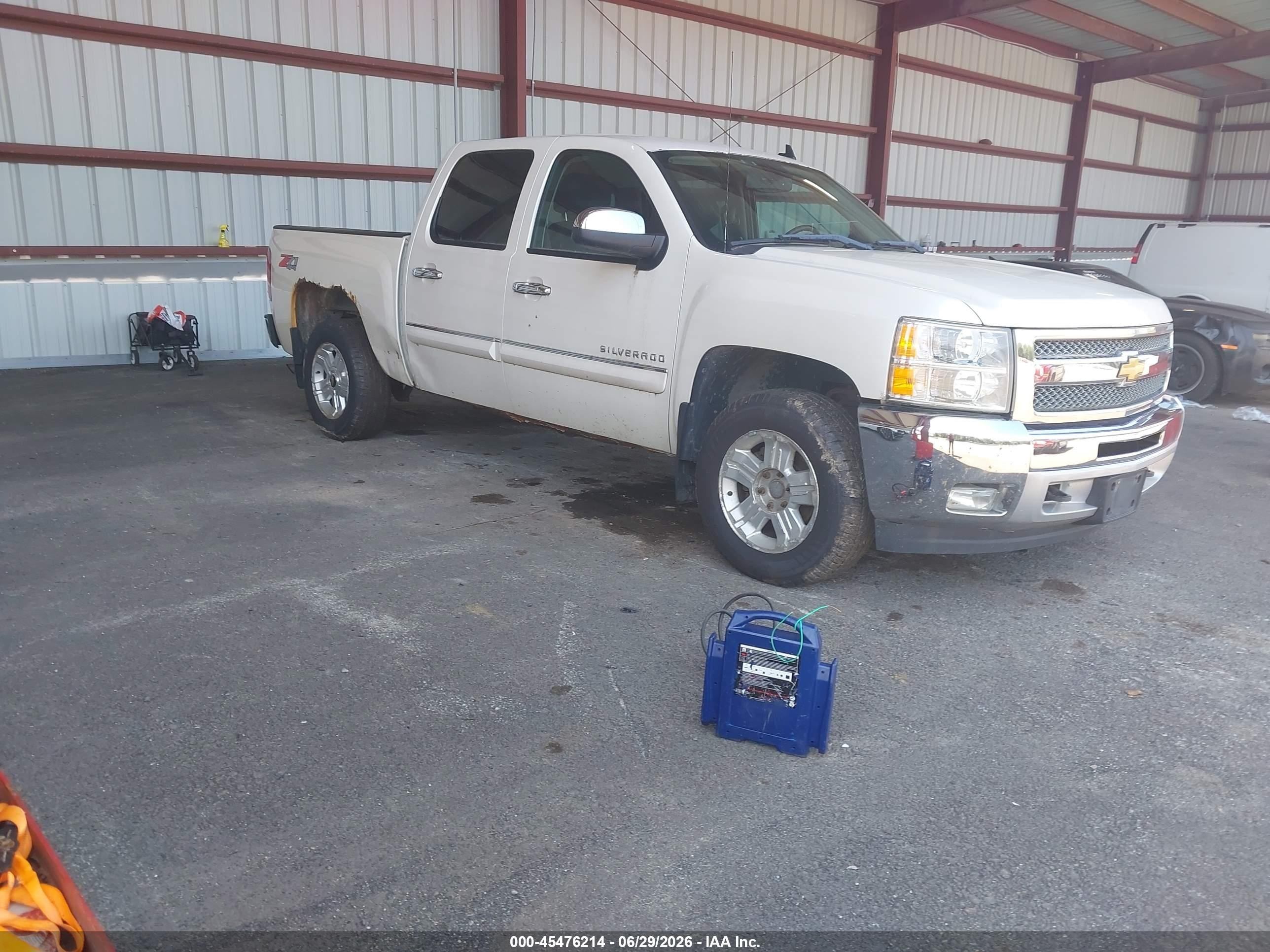 2013 Chevrolet Silverado 1500 Lt White vin: 3GCPKSE7XDG366253
