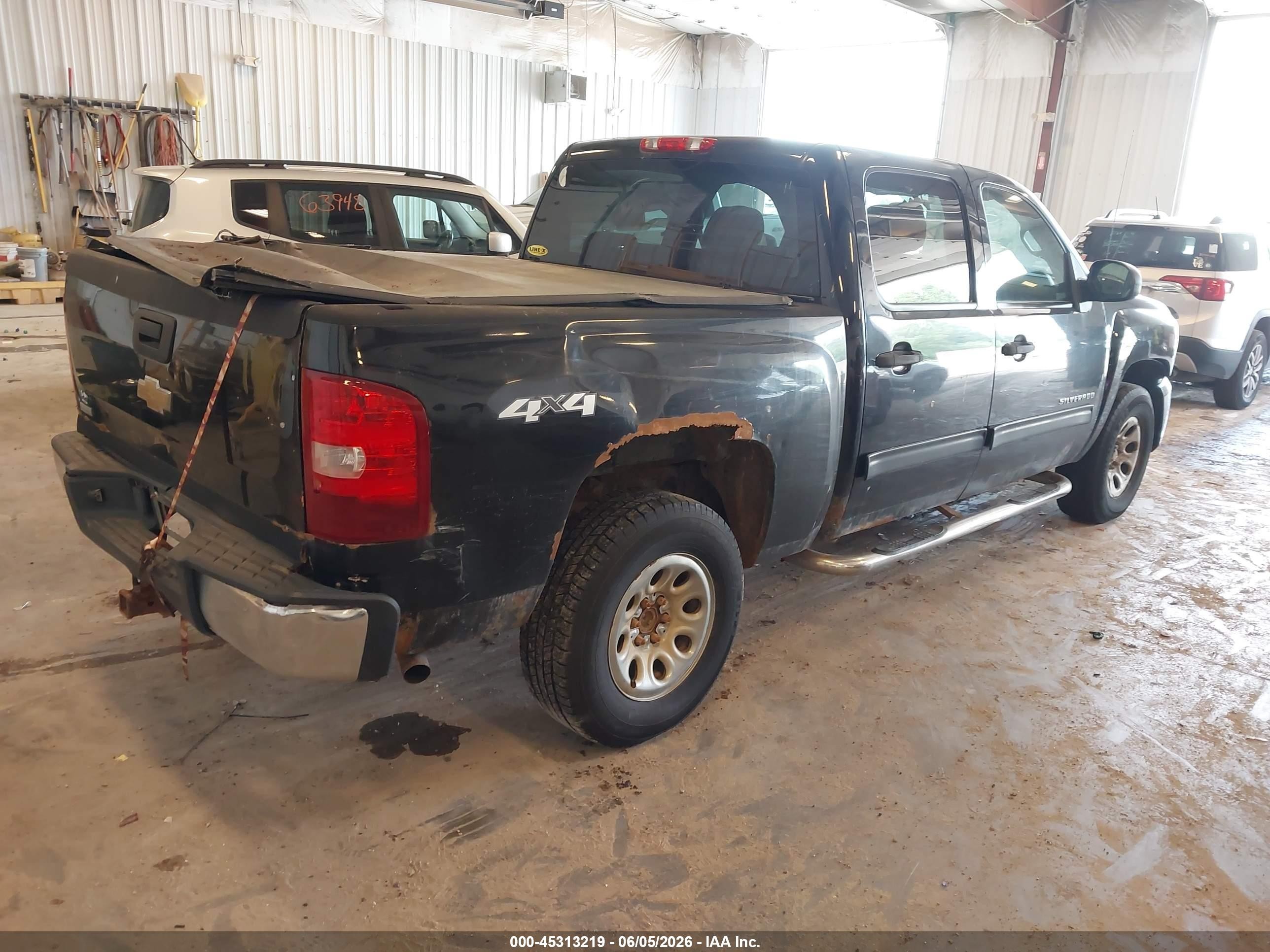 2011 Chevrolet Silverado 1500 Lt Black vin: 3GCPKSEA2BG145738