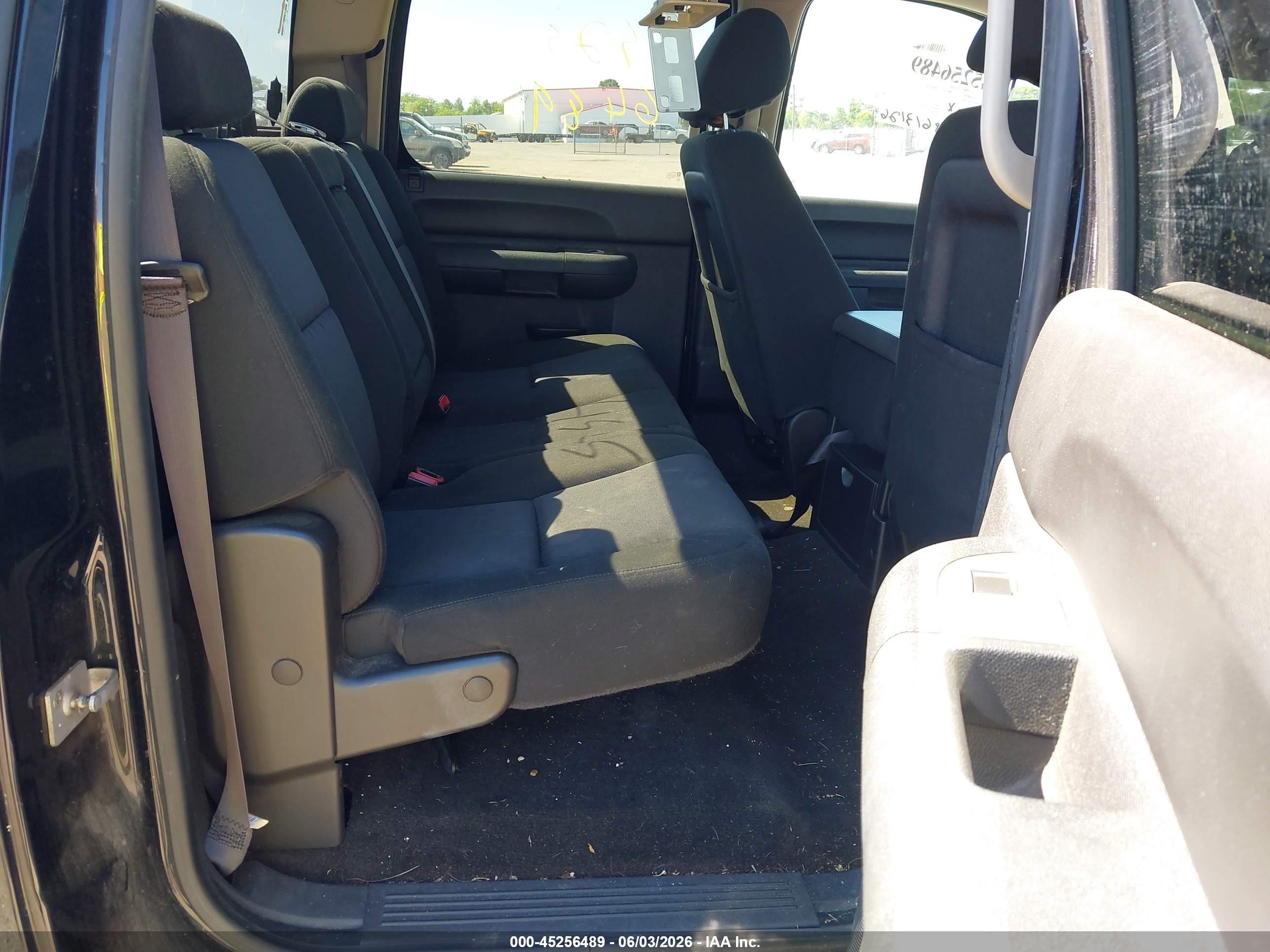 2011 Chevrolet Silverado 1500 Lt Black vin: 3GCPKSEA4BG149872