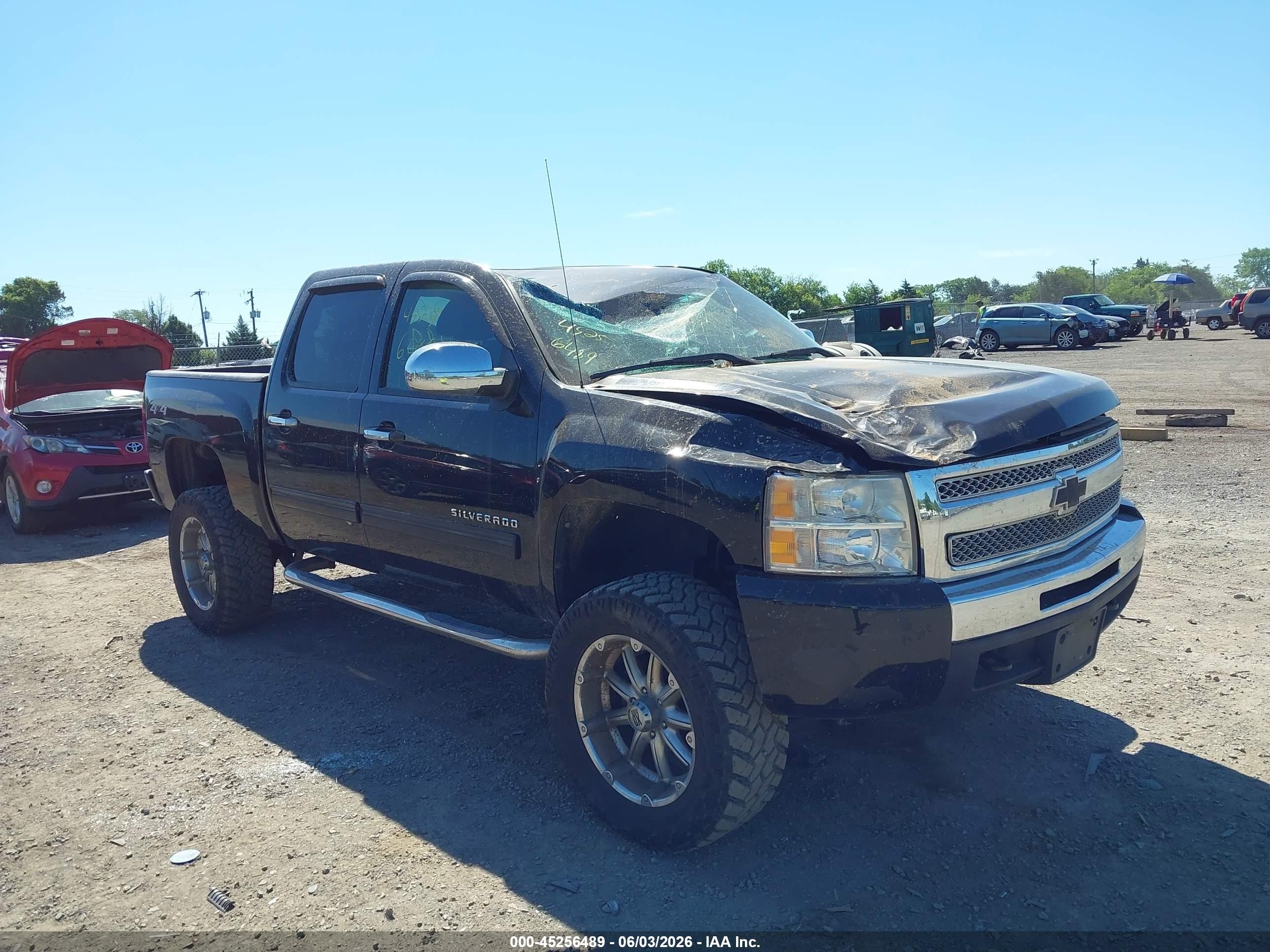 2011 Chevrolet Silverado 1500 Lt Black vin: 3GCPKSEA4BG149872